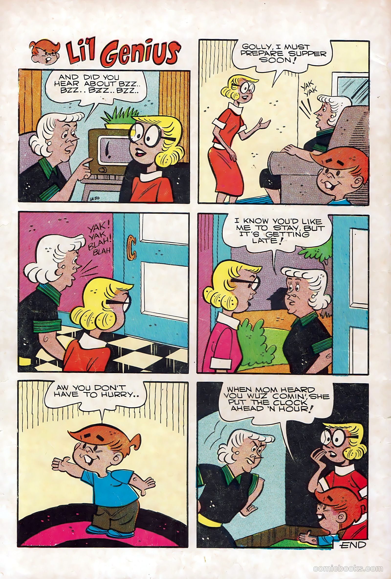 Li'l Genius #13 — page 36 of 36