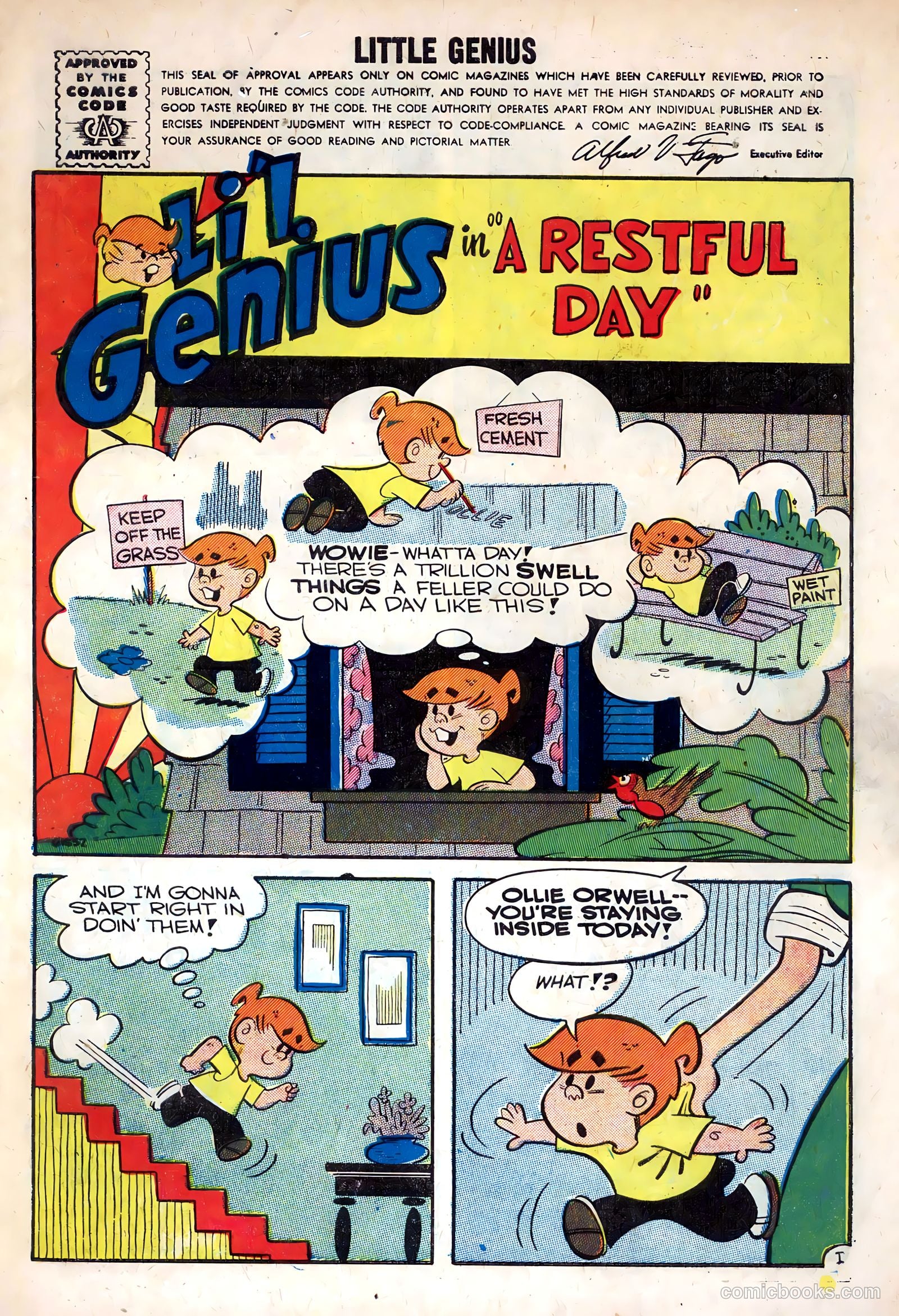 Li'l Genius #14 — page 3 of 36