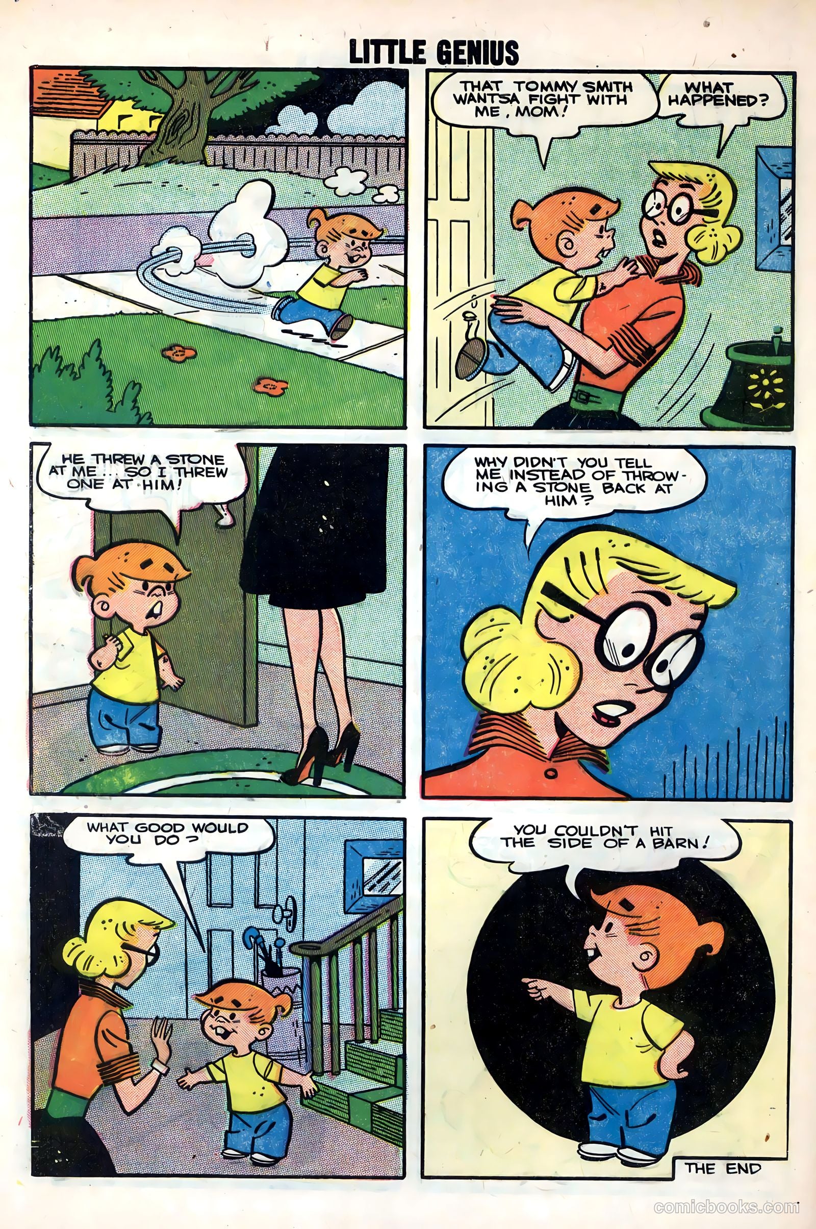 Li'l Genius #14 — page 32 of 36