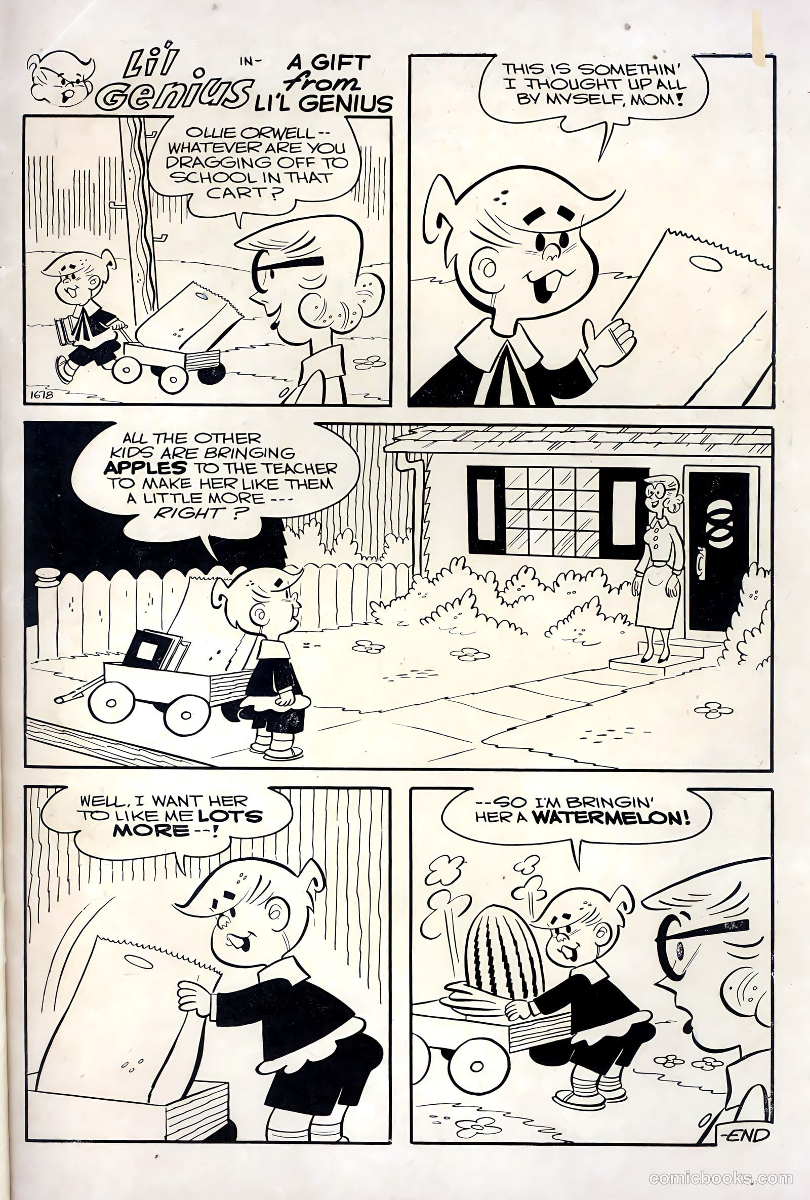 Li'l Genius #14 — page 35 of 36