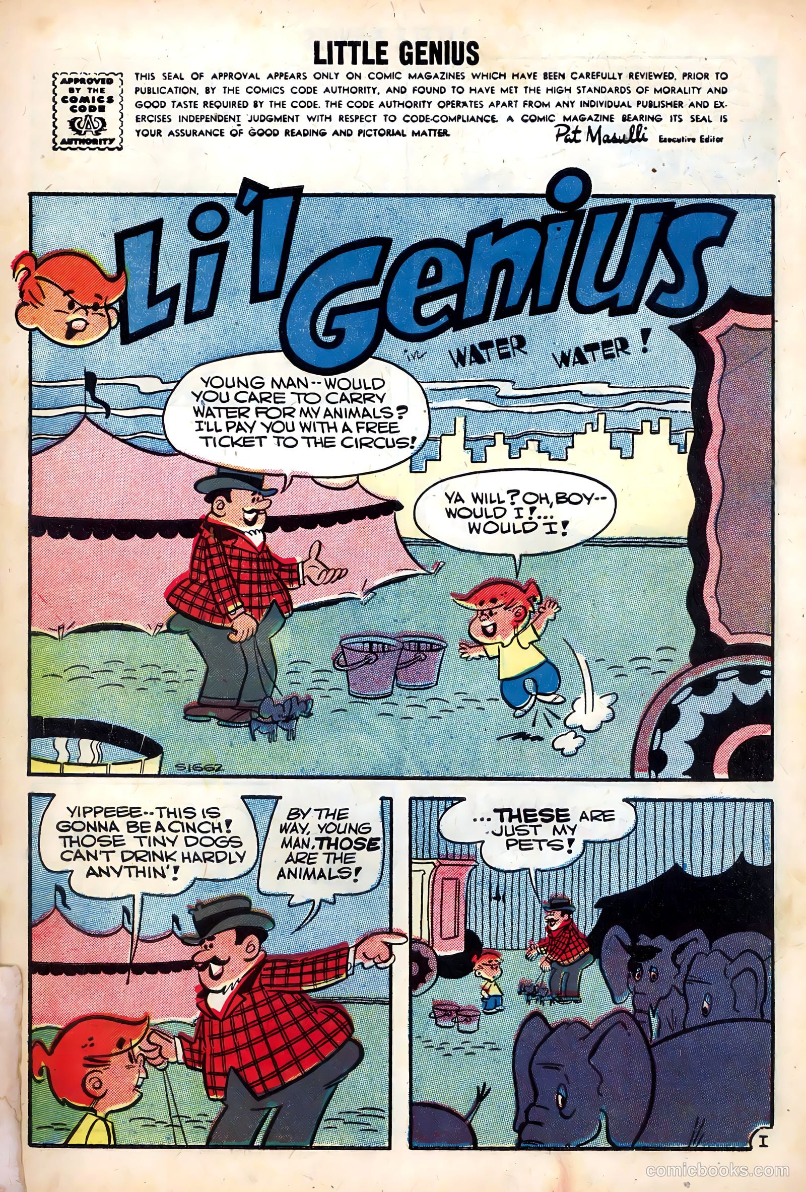 Li'l Genius #15 — page 3 of 36