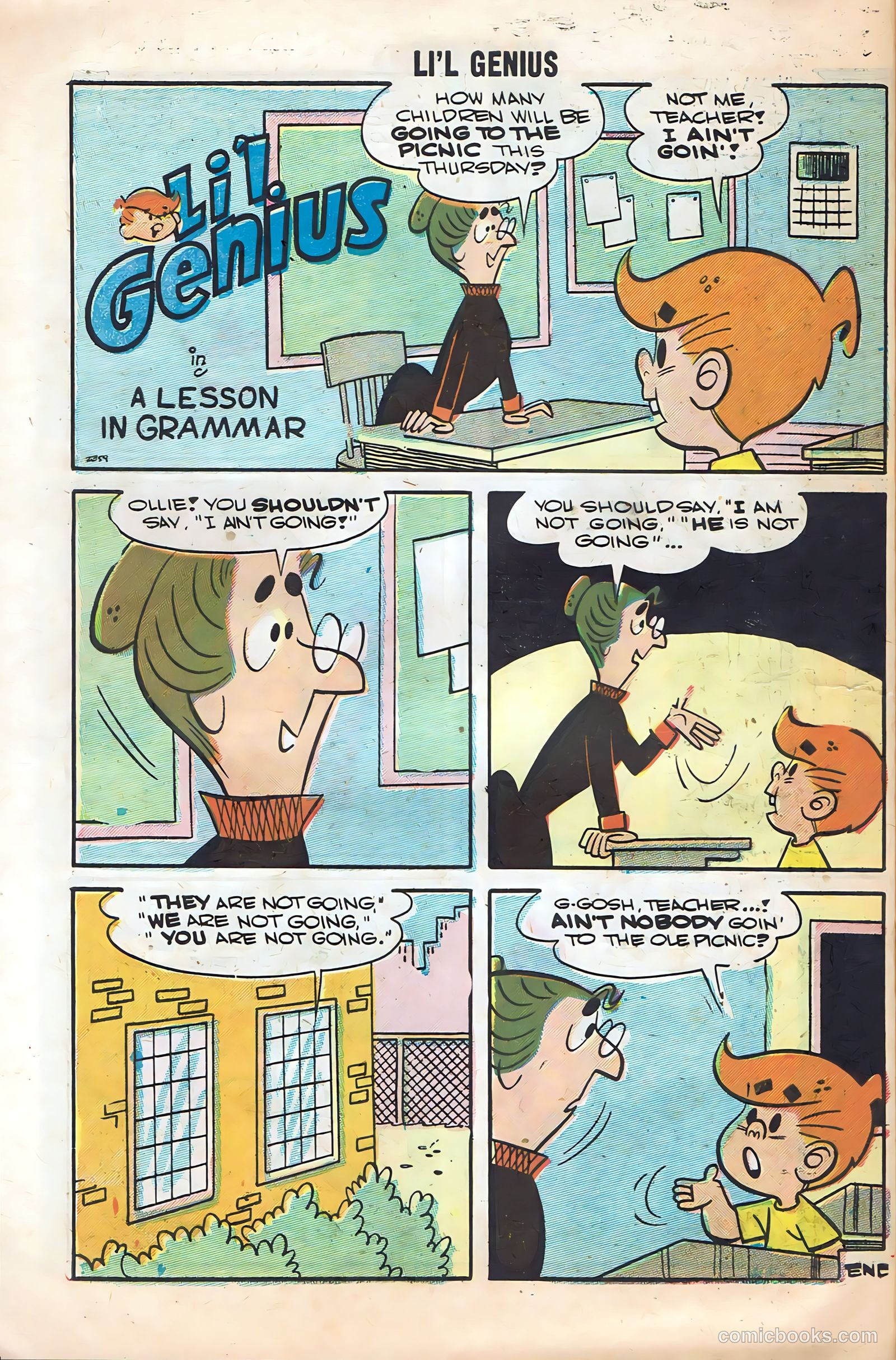 Li'l Genius #16 — page 56 of 68