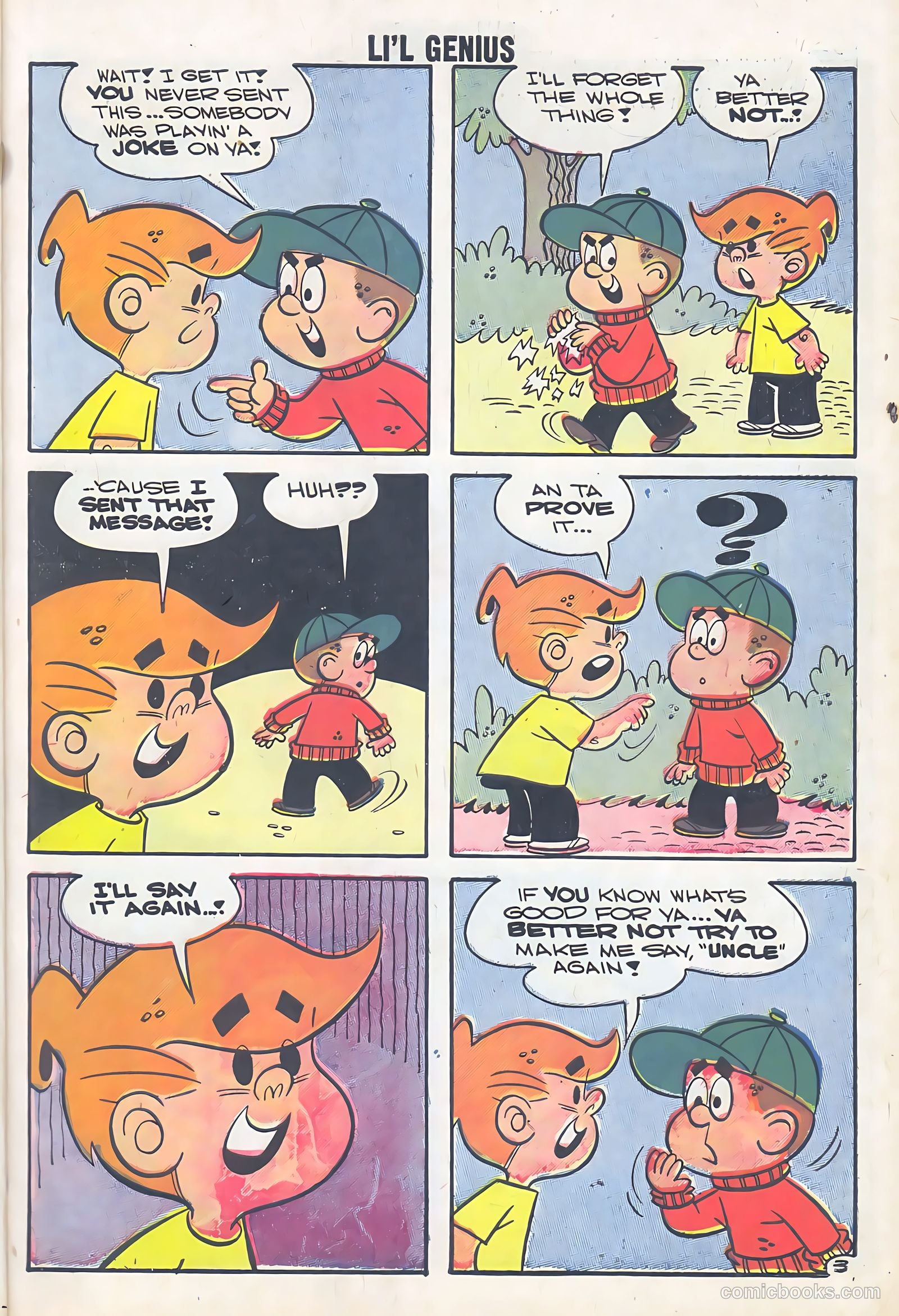 Li'l Genius #17 — page 13 of 68