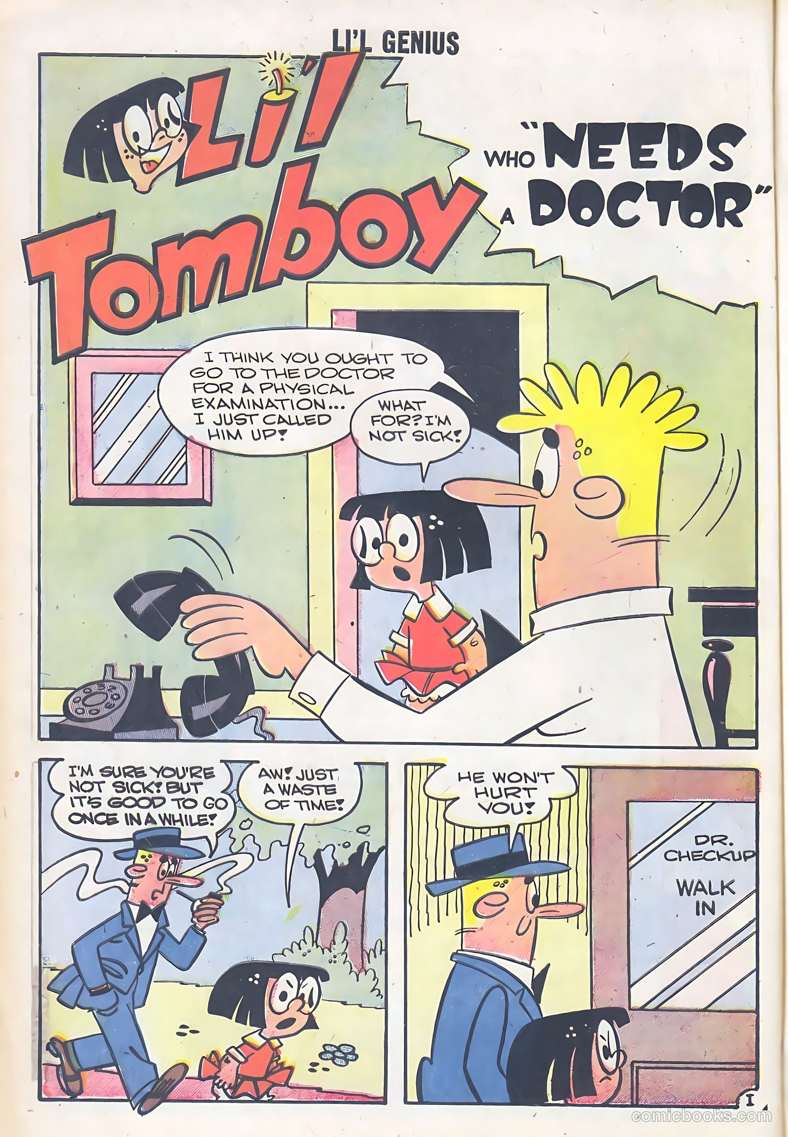 Li'l Genius #17 — page 54 of 68