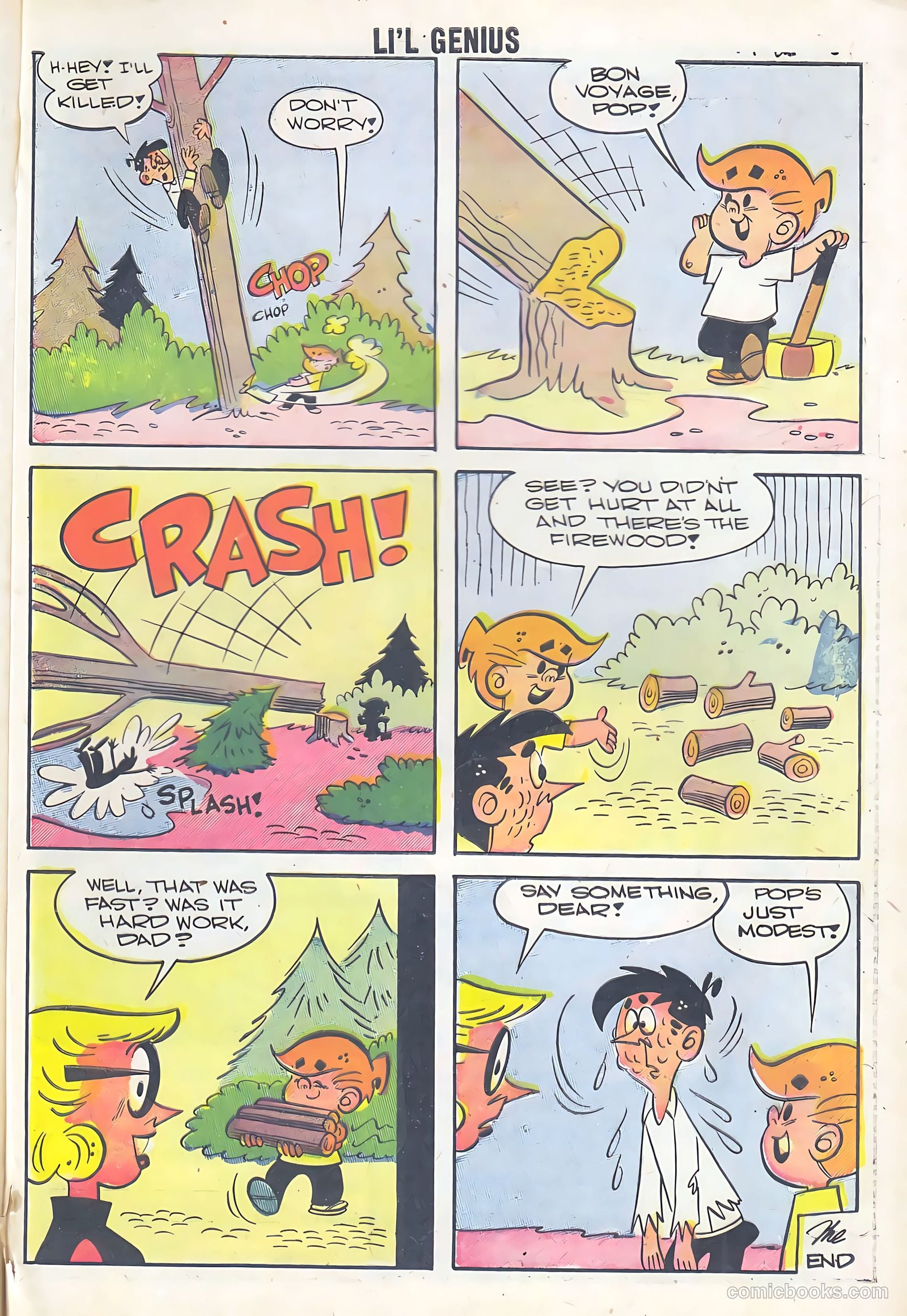Li'l Genius #17 — page 65 of 68