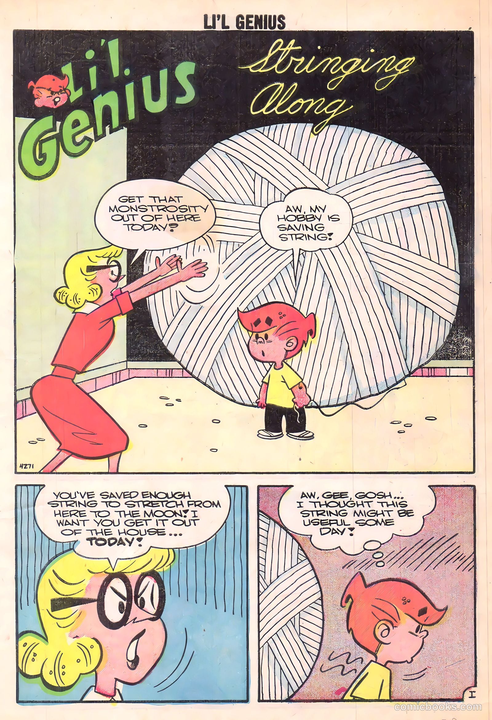 Li'l Genius #19 — page 3 of 36