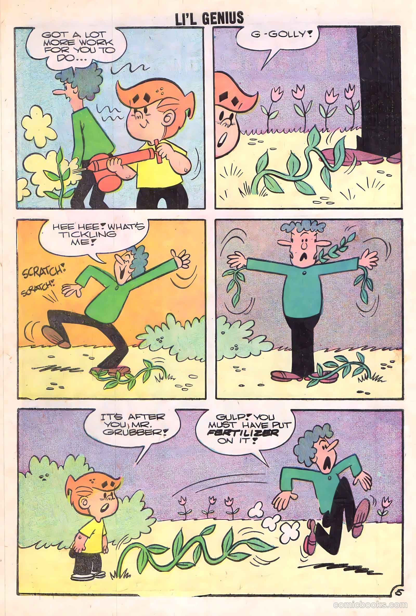 Li'l Genius #19 — page 32 of 36