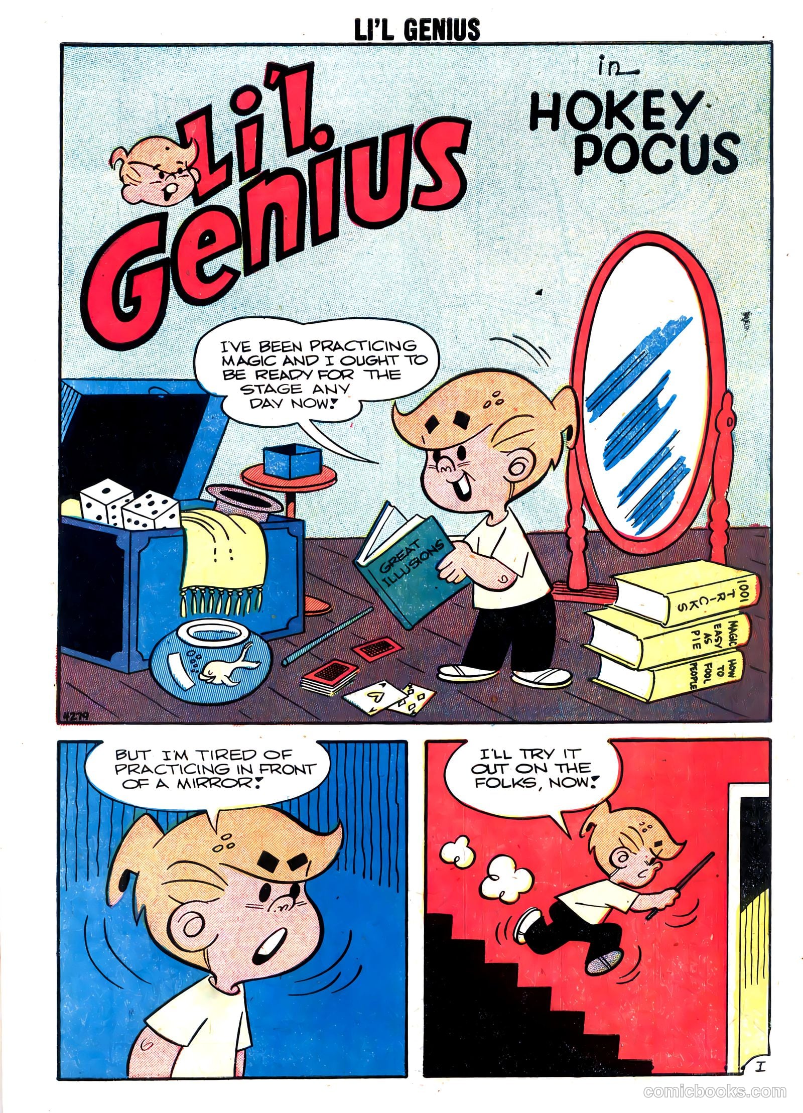 Li'l Genius #21 — page 3 of 36