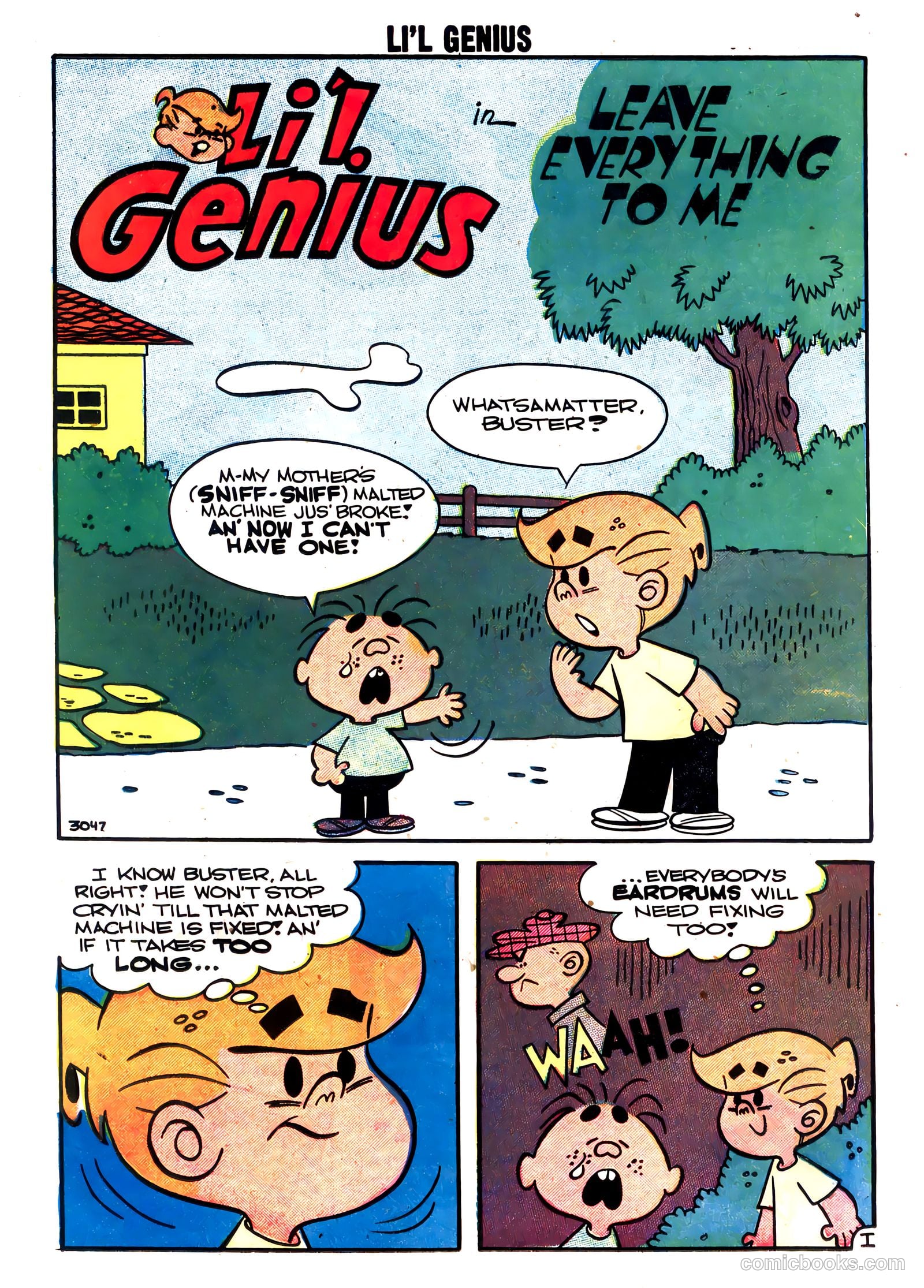 Li'l Genius #21 — page 12 of 36