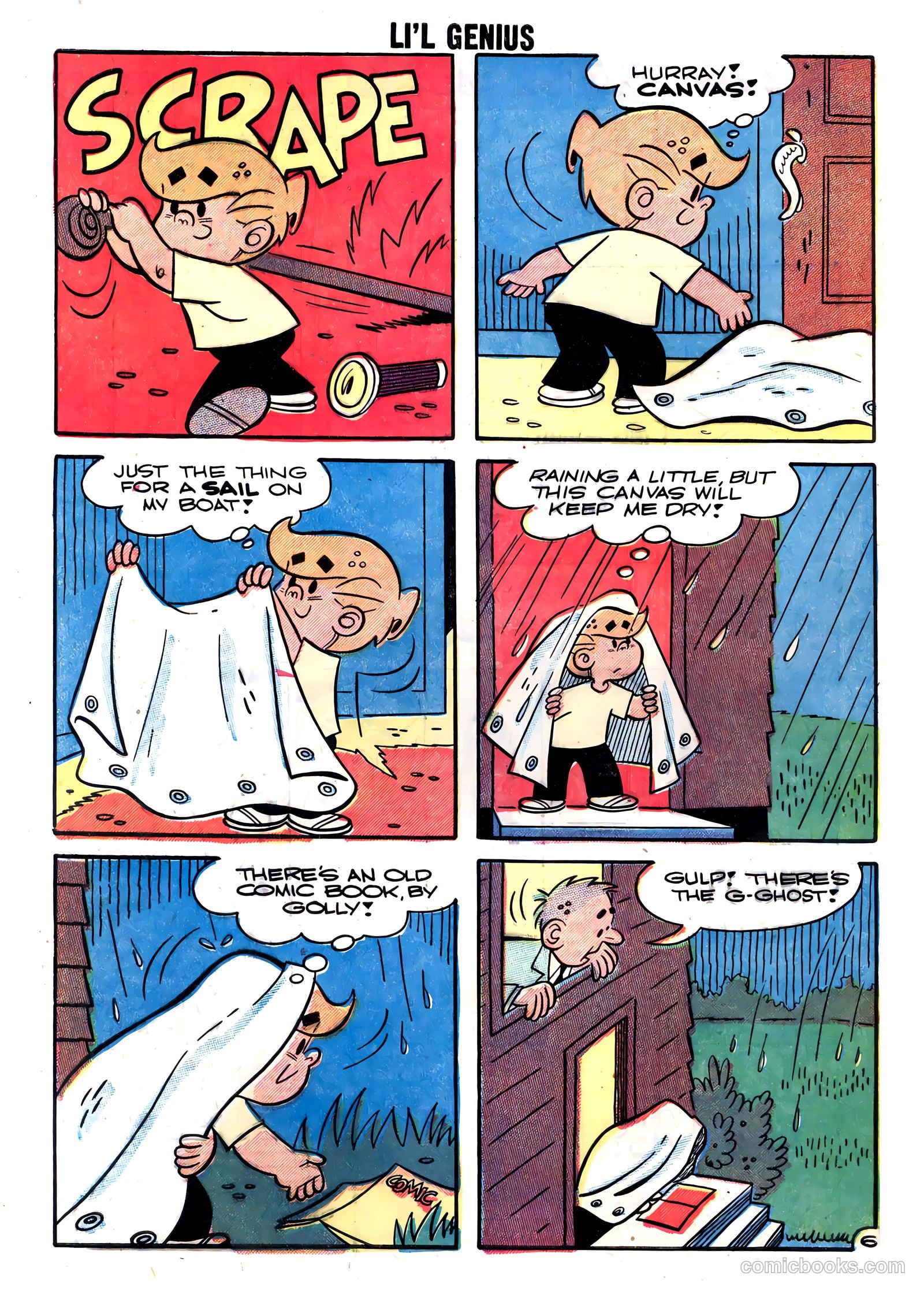 Li'l Genius #21 — page 32 of 36