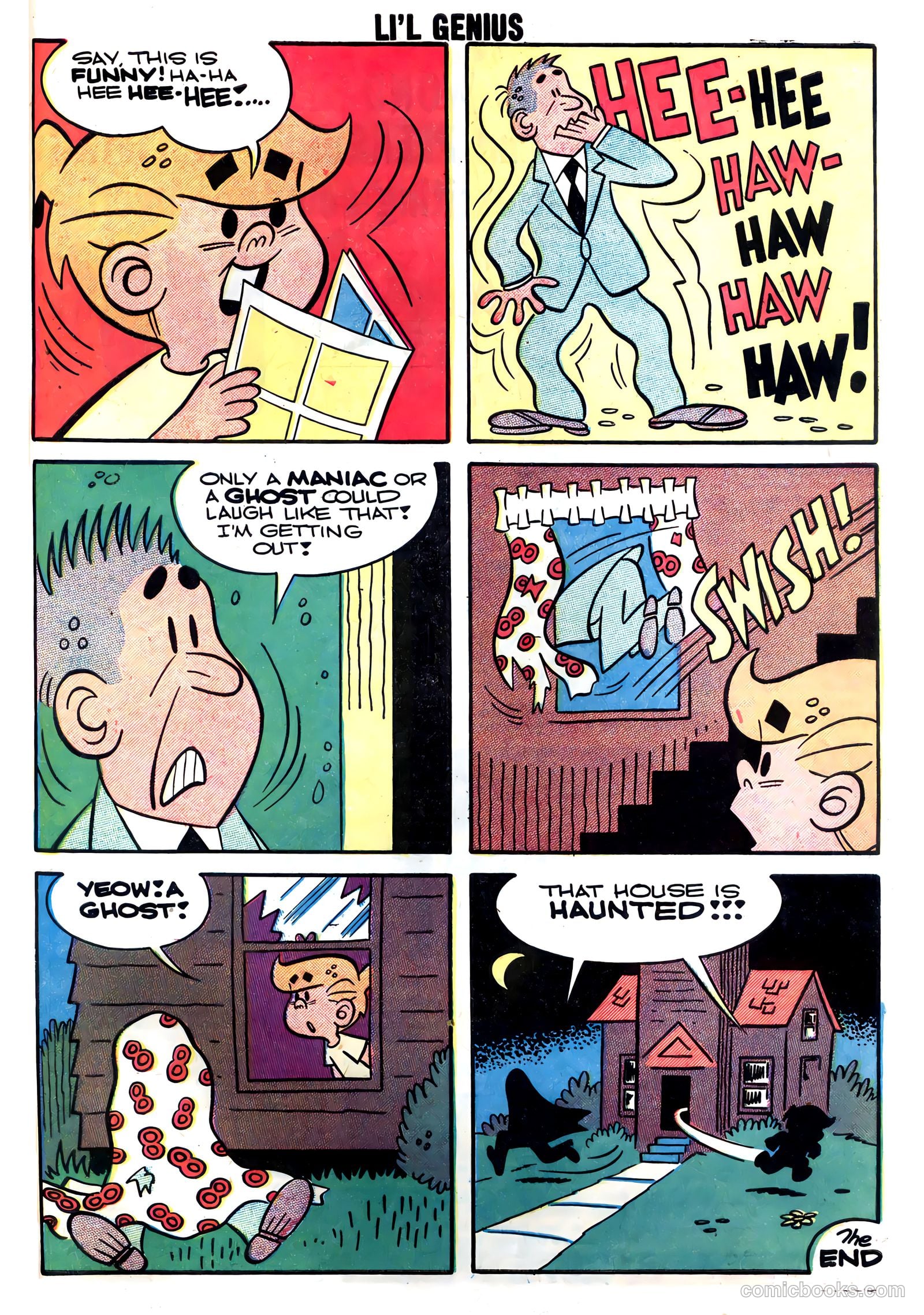 Li'l Genius #21 — page 33 of 36