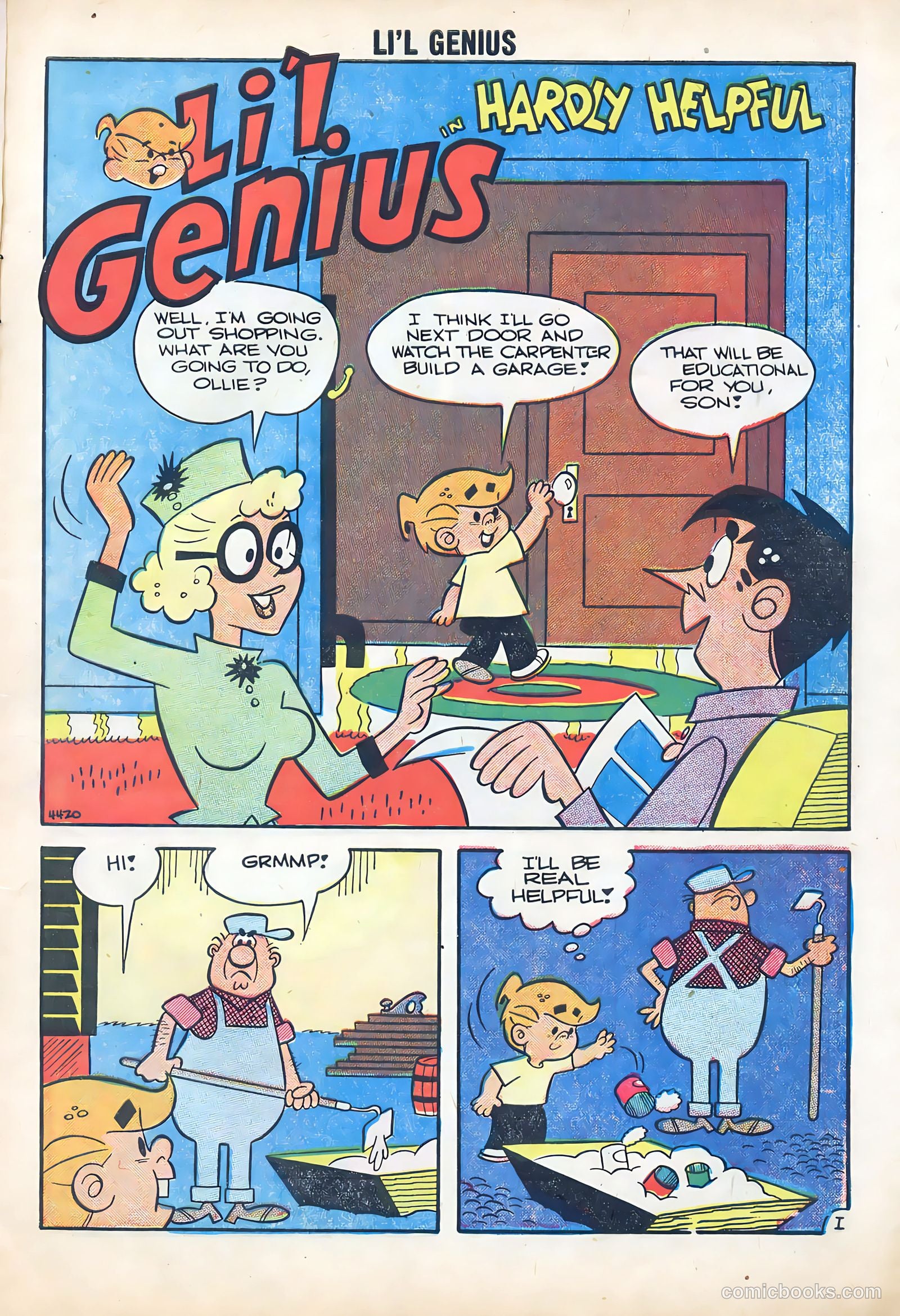 Li'l Genius #22 — page 3 of 36