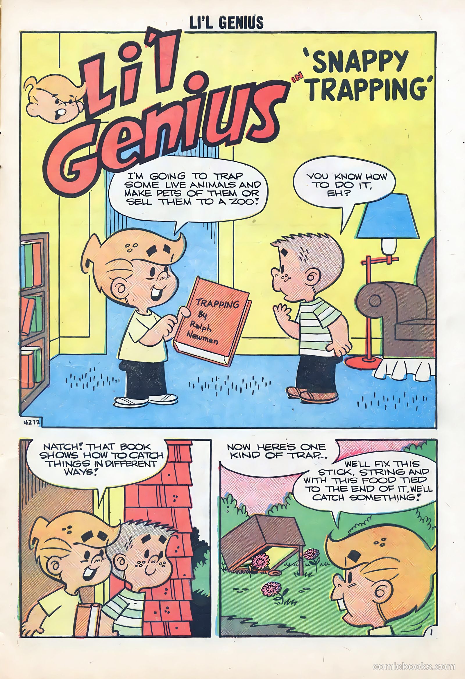 Li'l Genius #22 — page 9 of 36