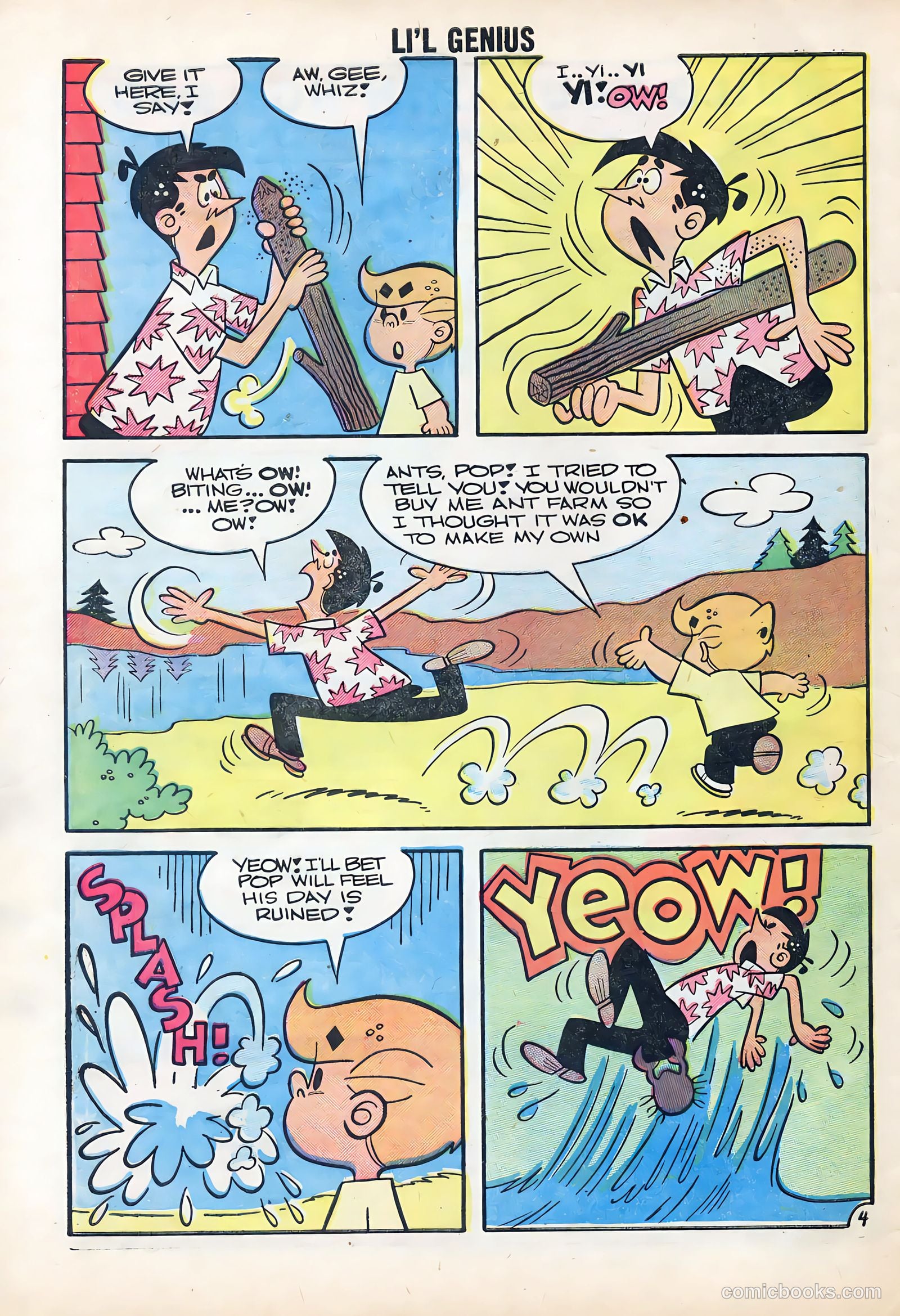 Li'l Genius #22 — page 32 of 36
