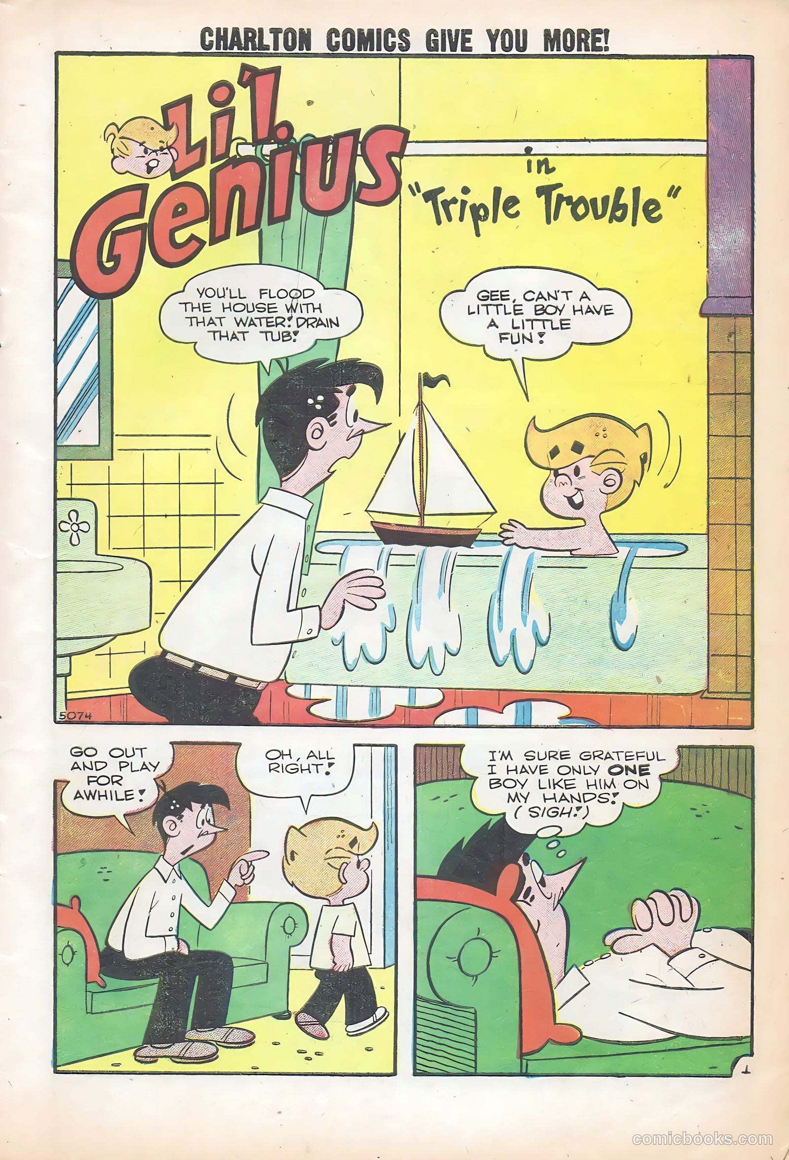 Li'l Genius #24 — page 3 of 36