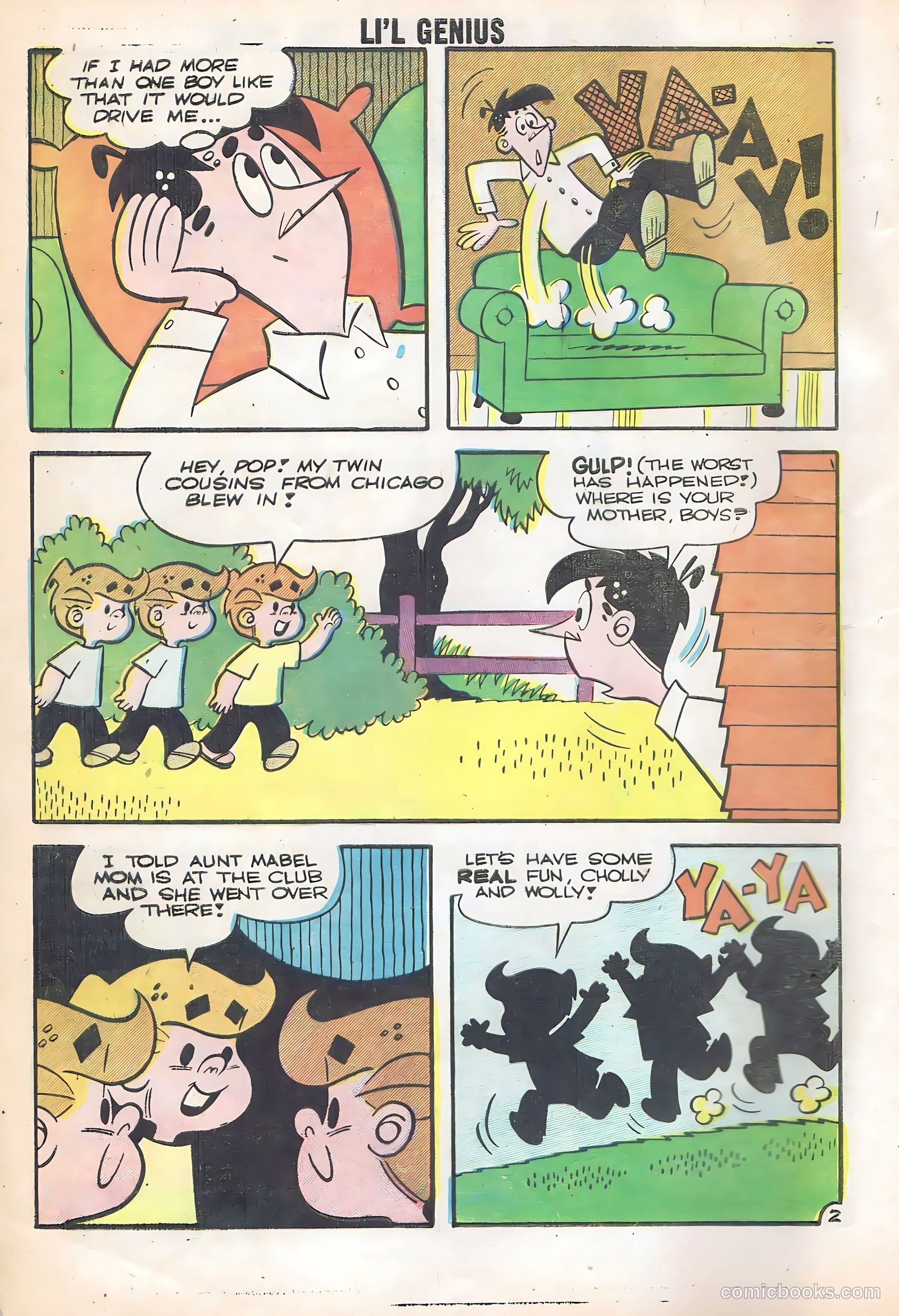 Li'l Genius #24 — page 4 of 36
