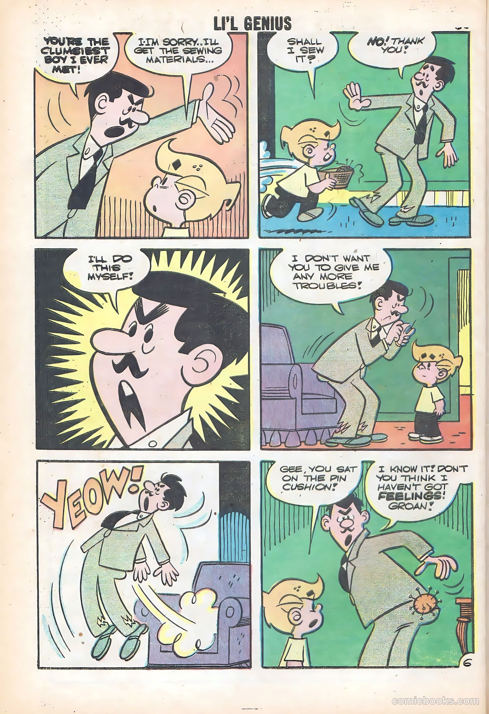Li'l Genius #24 — page 32 of 36