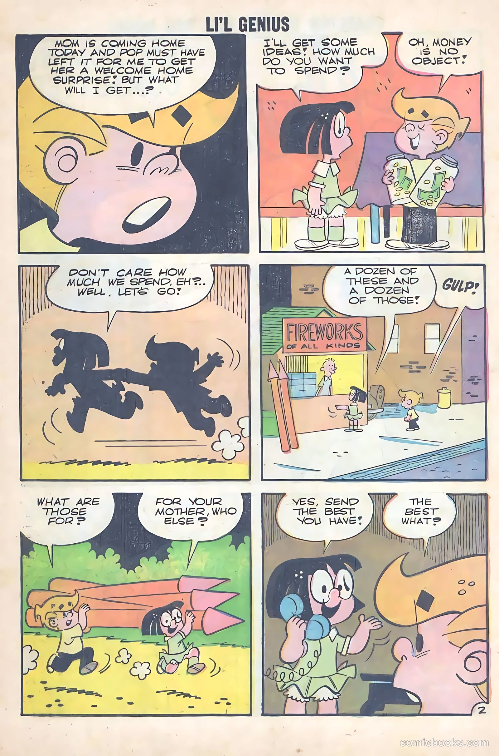 Li'l Genius #25 — page 4 of 36