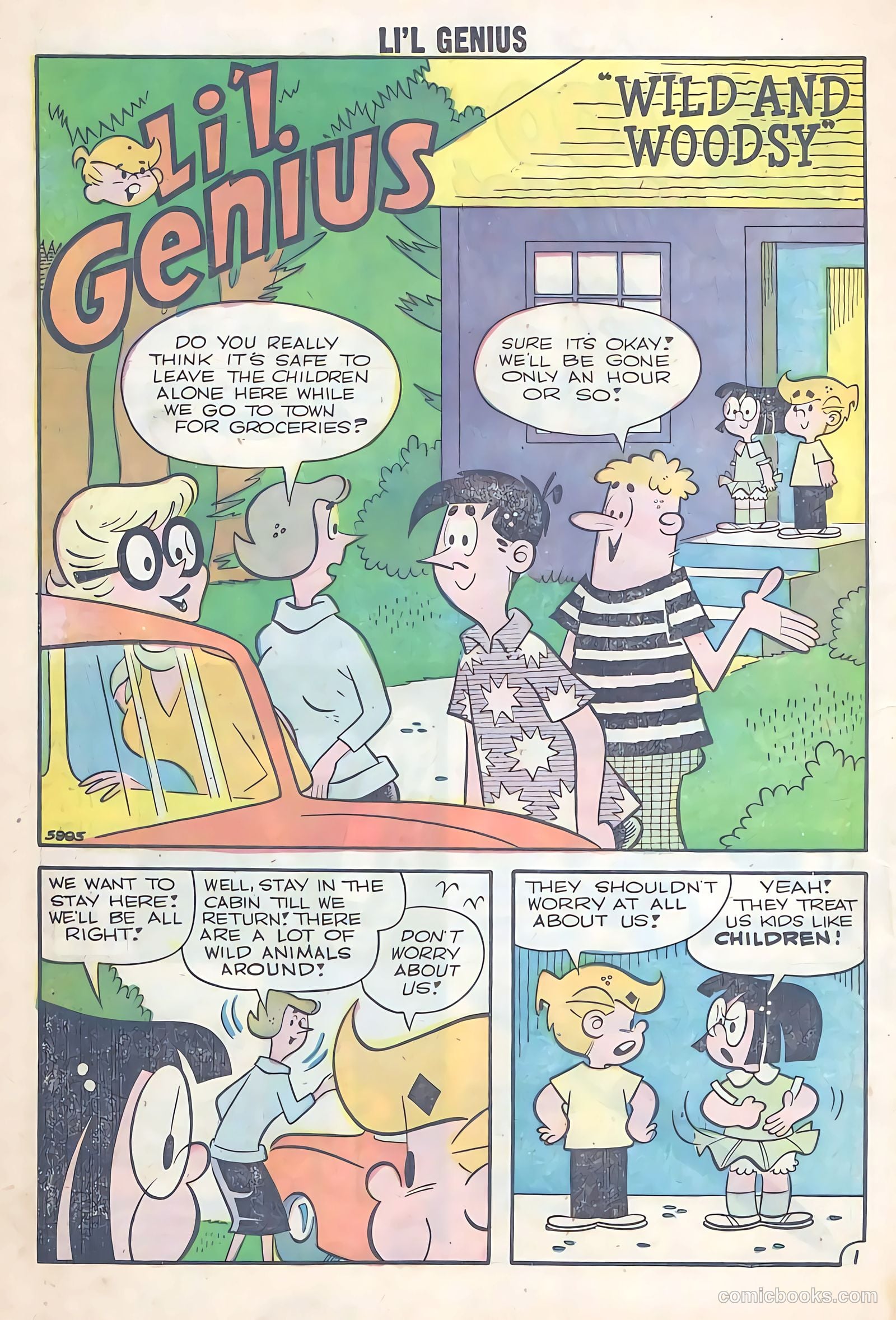 Li'l Genius #25 — page 12 of 36