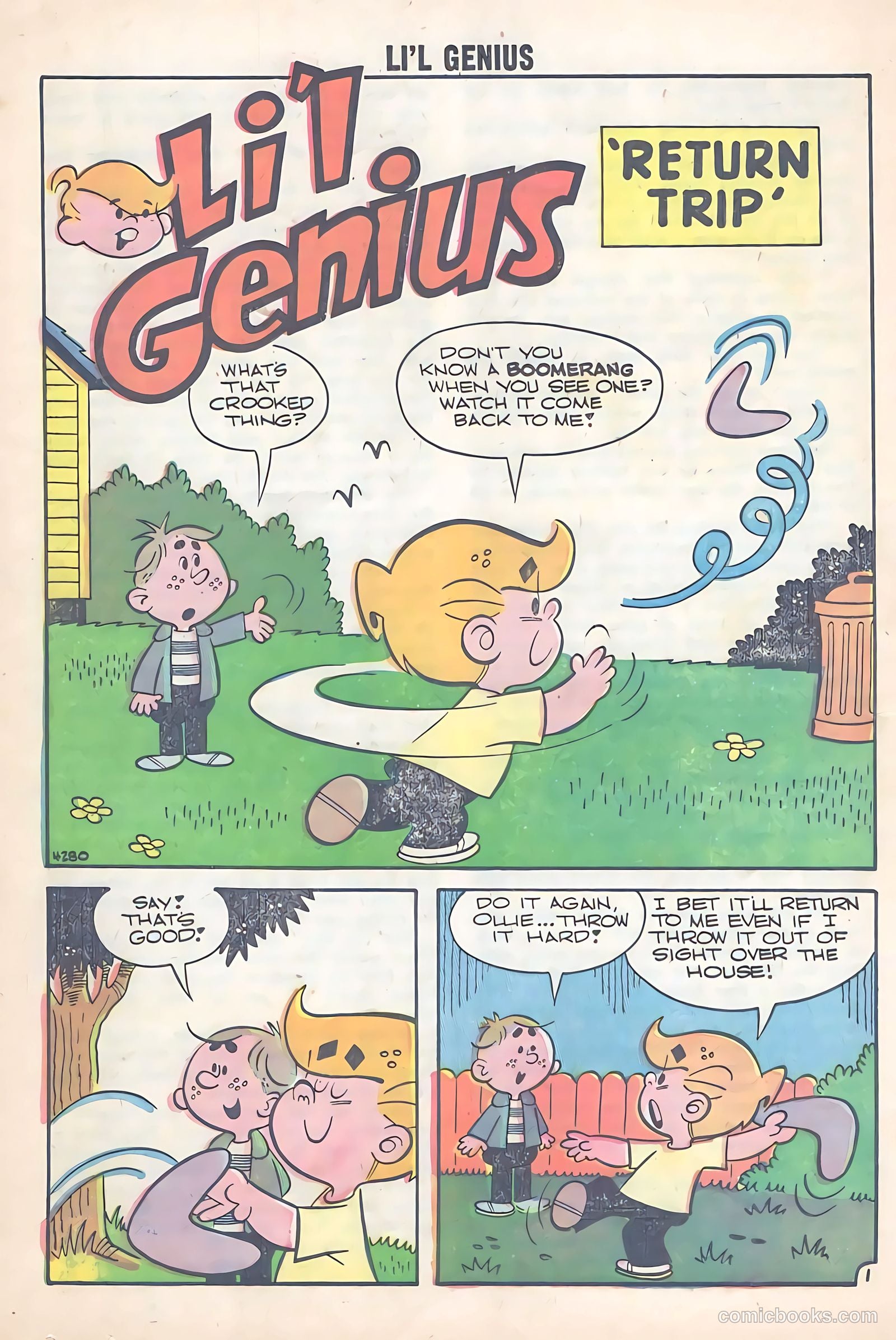 Li'l Genius #25 — page 20 of 36