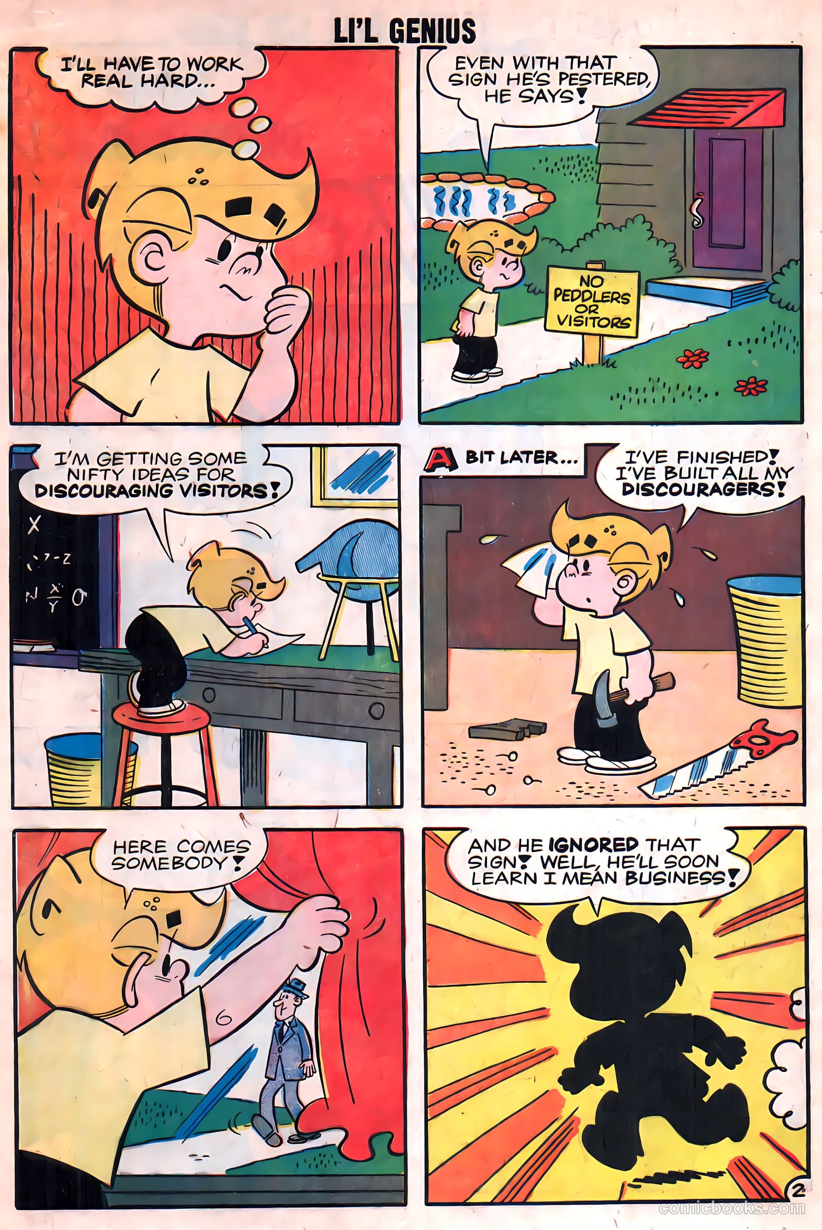 Li'l Genius #27 — page 4 of 36