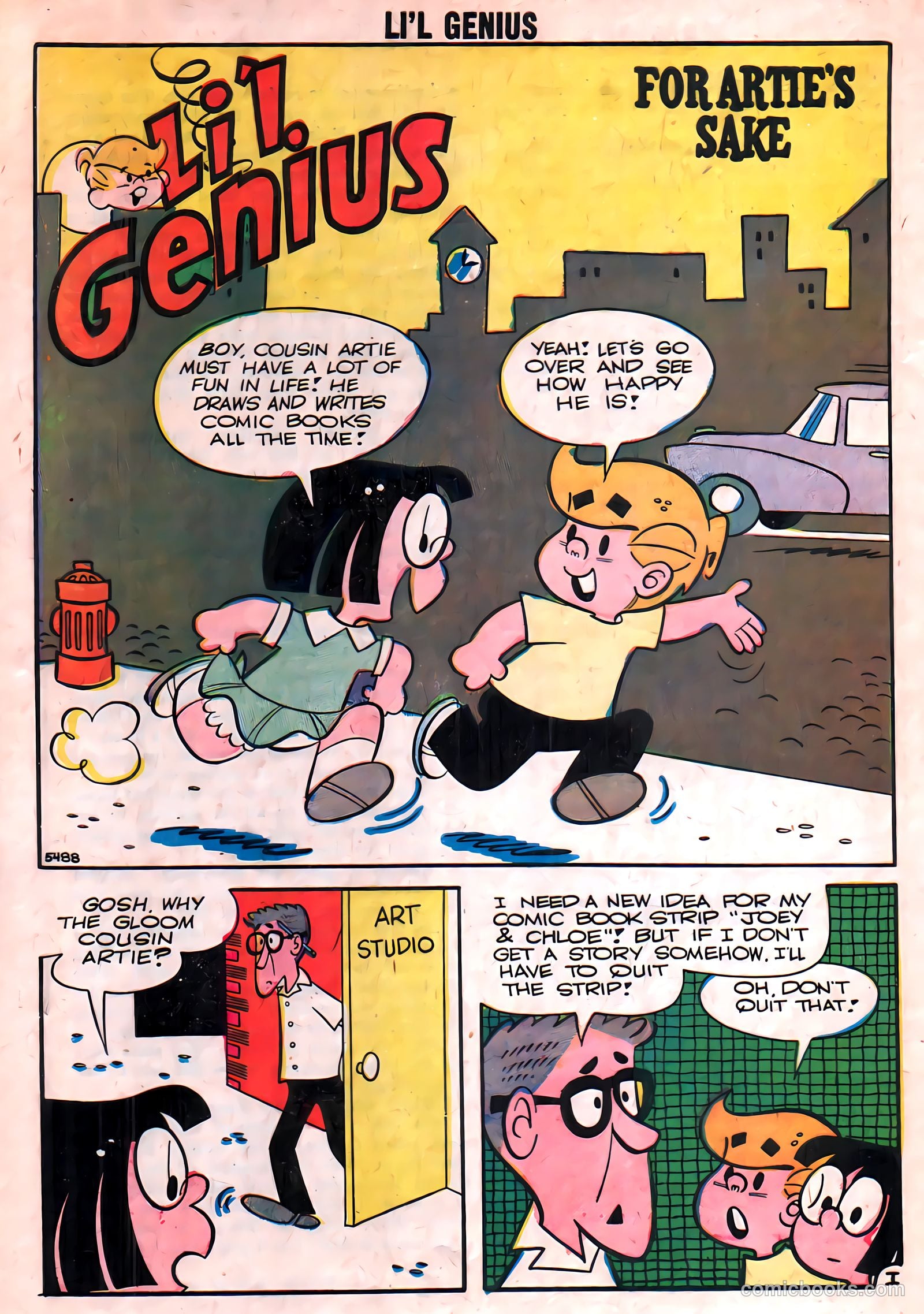 Li'l Genius #27 — page 28 of 36