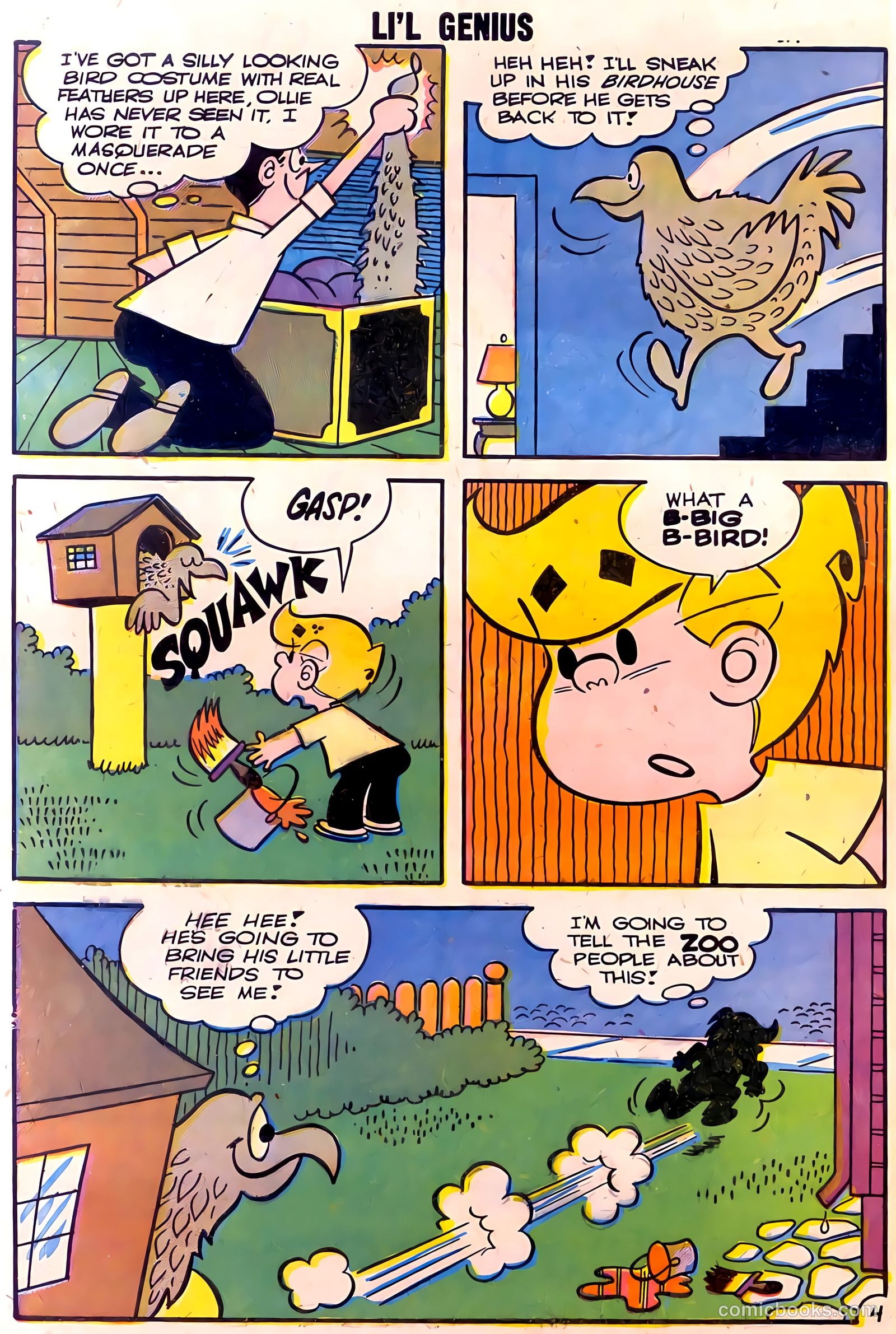 Li'l Genius #28 — page 32 of 36