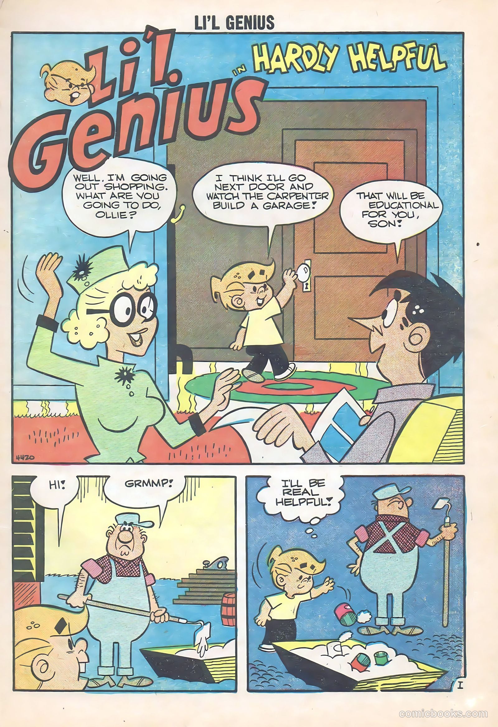 Li'l Genius #3 — page 3 of 36