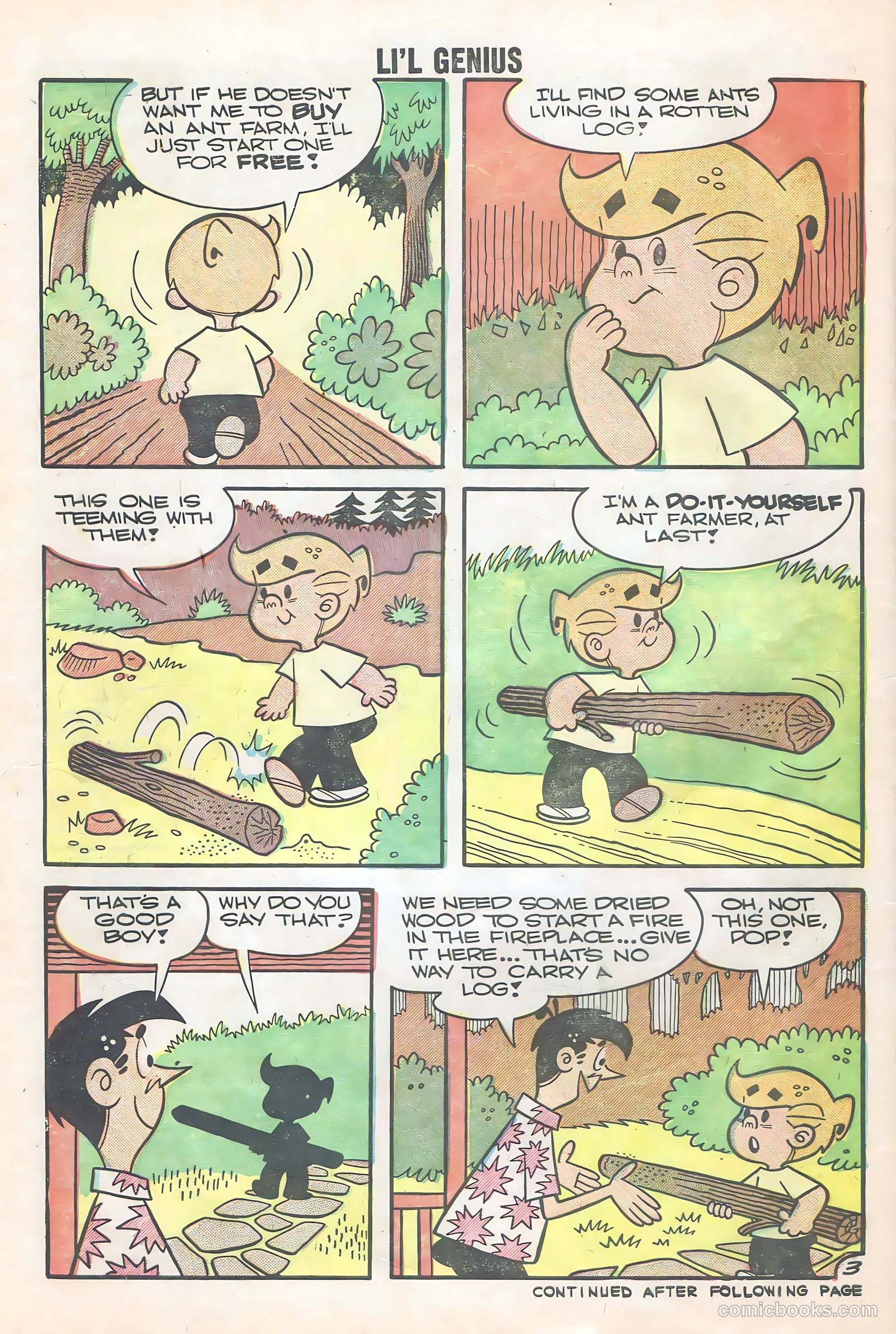 Li'l Genius #3 — page 30 of 36