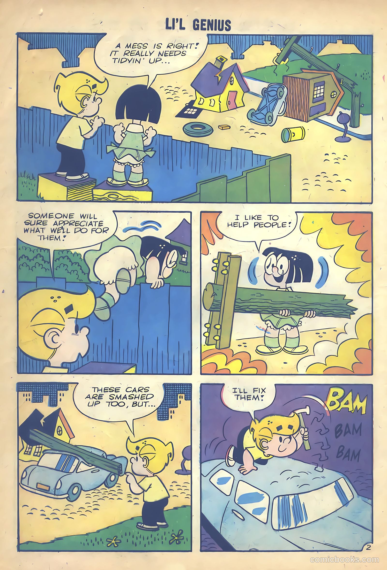 Li'l Genius #30 — page 4 of 36