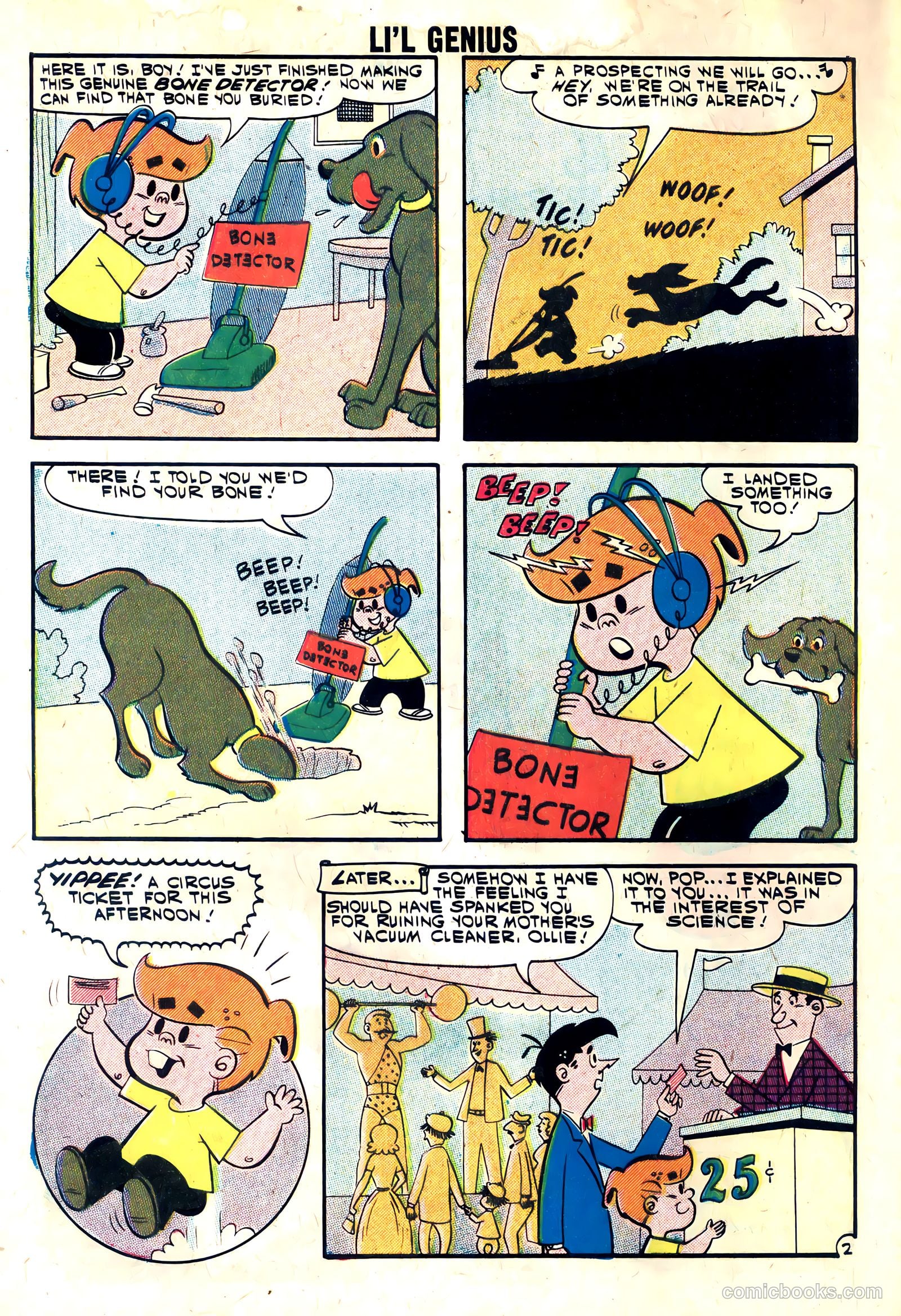 Li'l Genius #33 — page 4 of 36