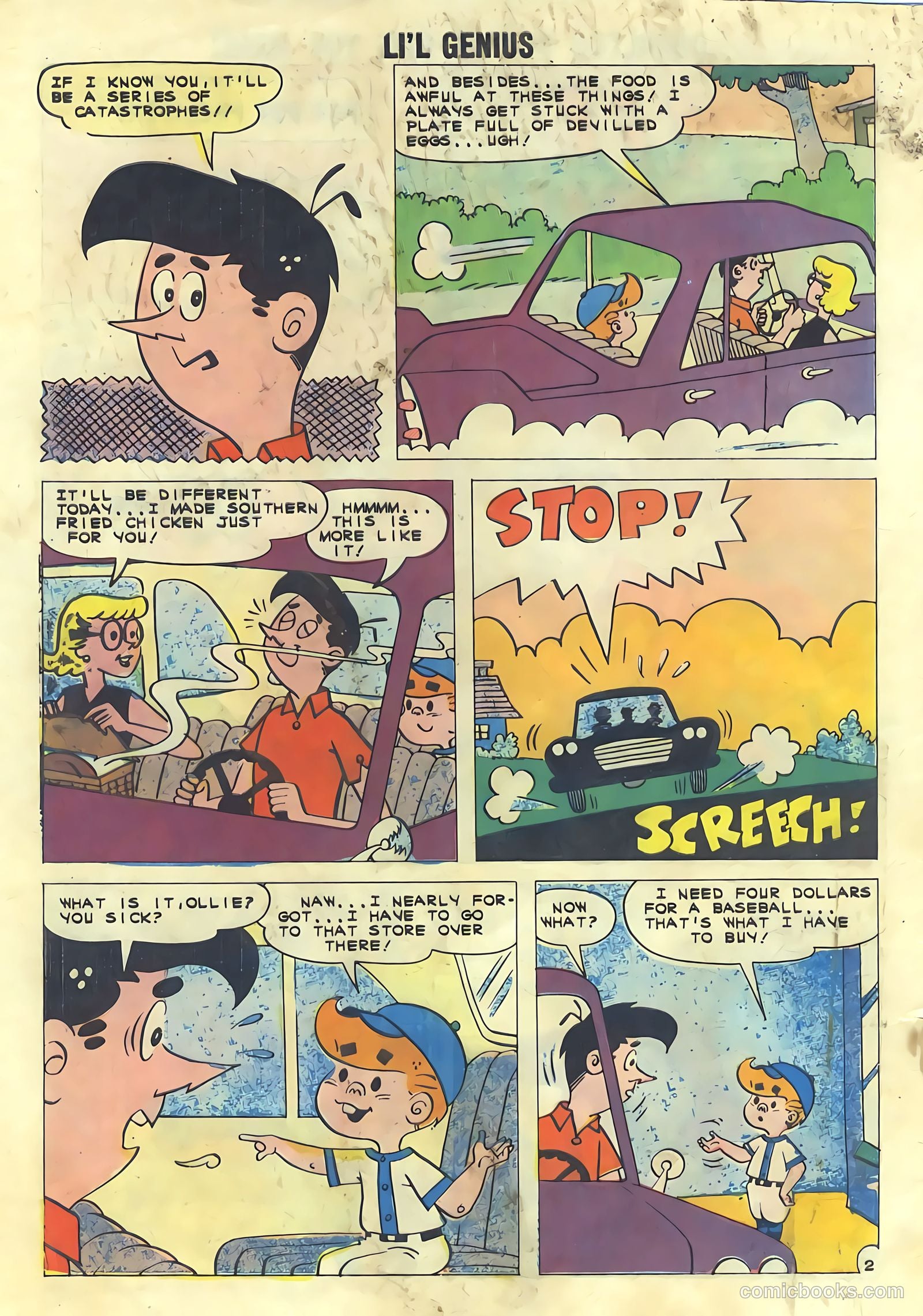 Li'l Genius #35 — page 4 of 36