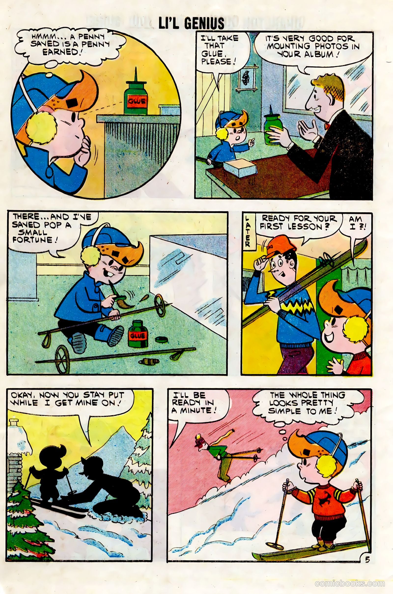 Li'l Genius #36 — page 8 of 36