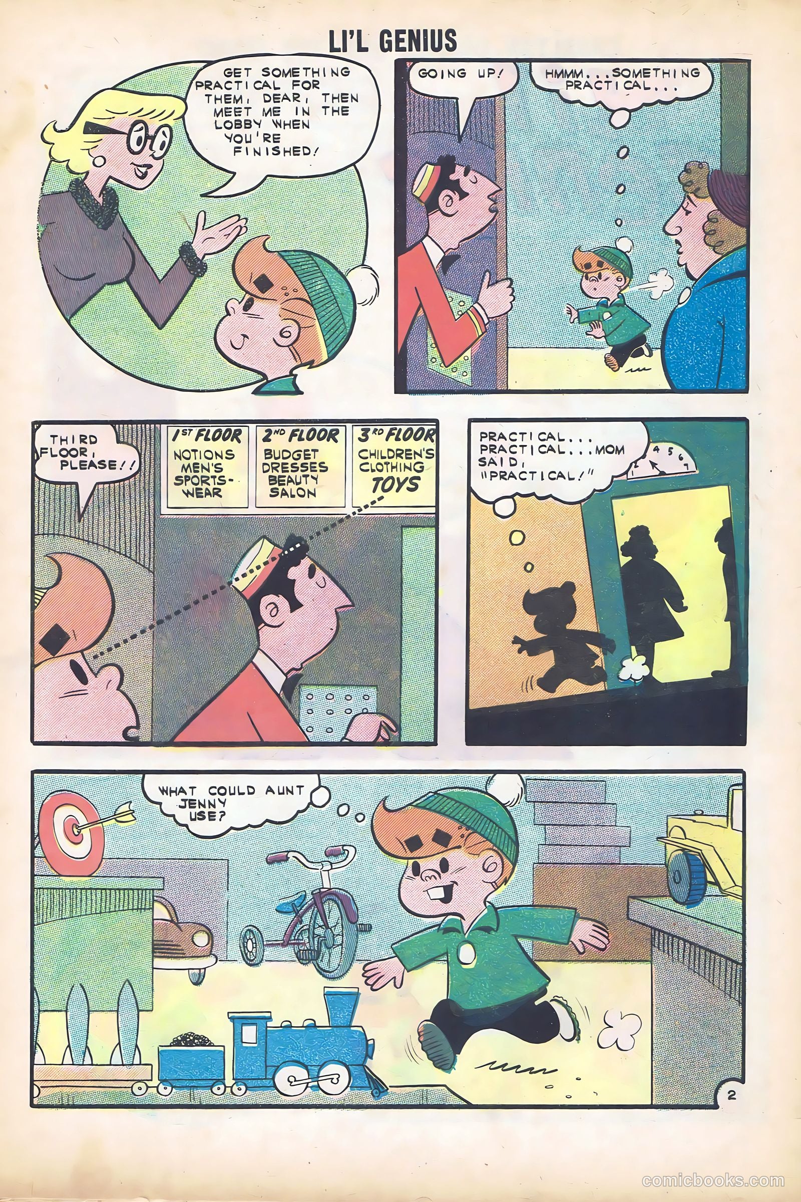 Li'l Genius #38 — page 28 of 36