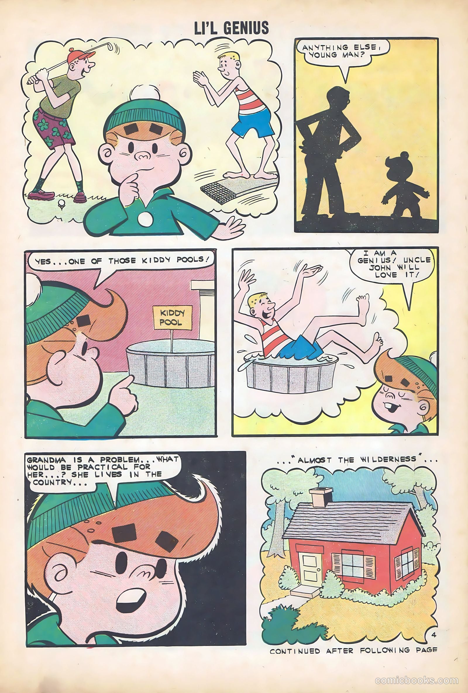 Li'l Genius #38 — page 30 of 36
