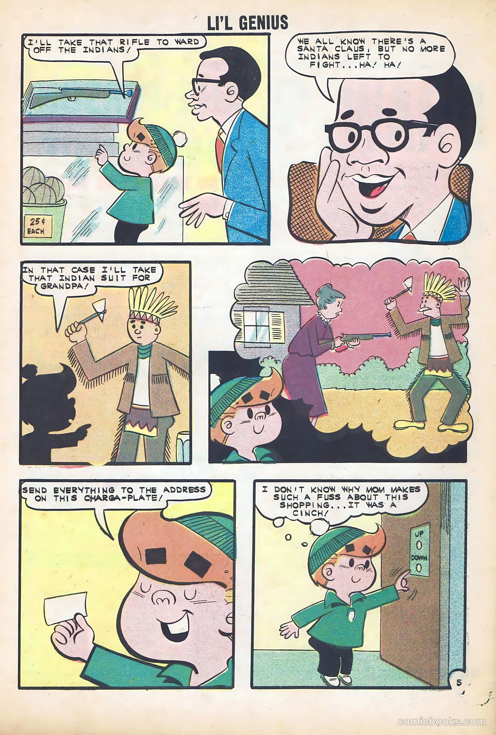 Li'l Genius #38 — page 32 of 36