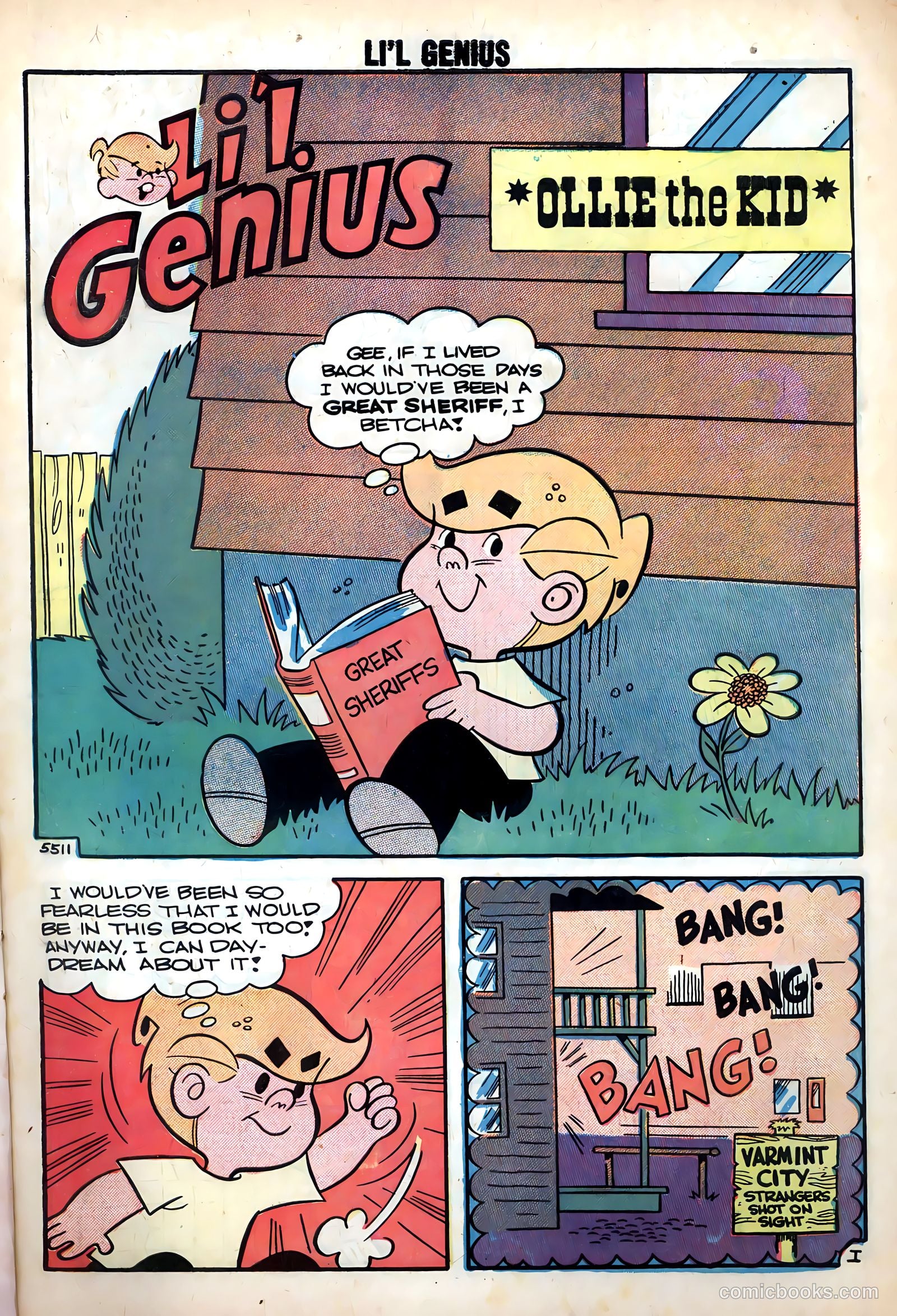 Li'l Genius #4 — page 3 of 36