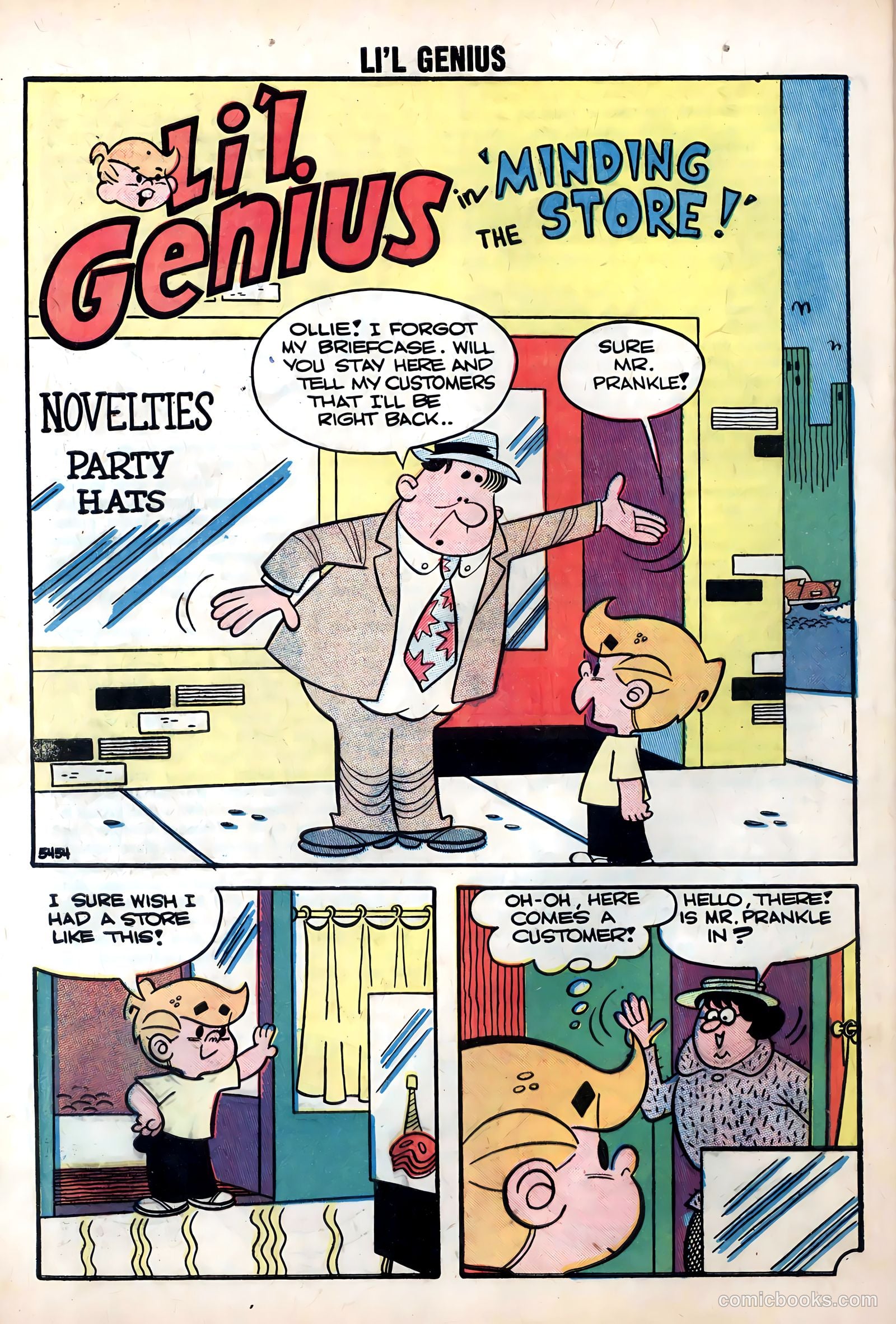 Li'l Genius #4 — page 28 of 36