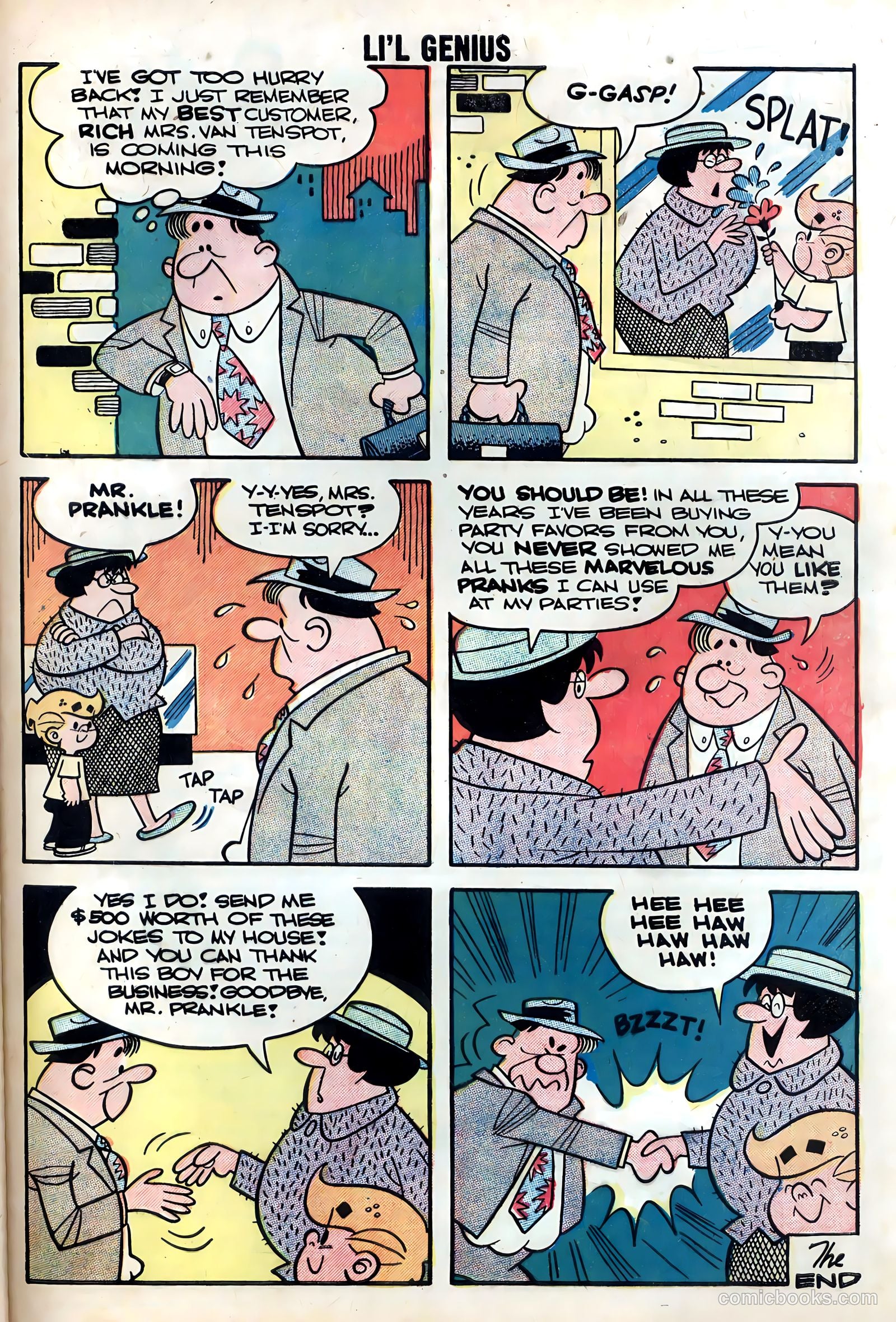 Li'l Genius #4 — page 33 of 36