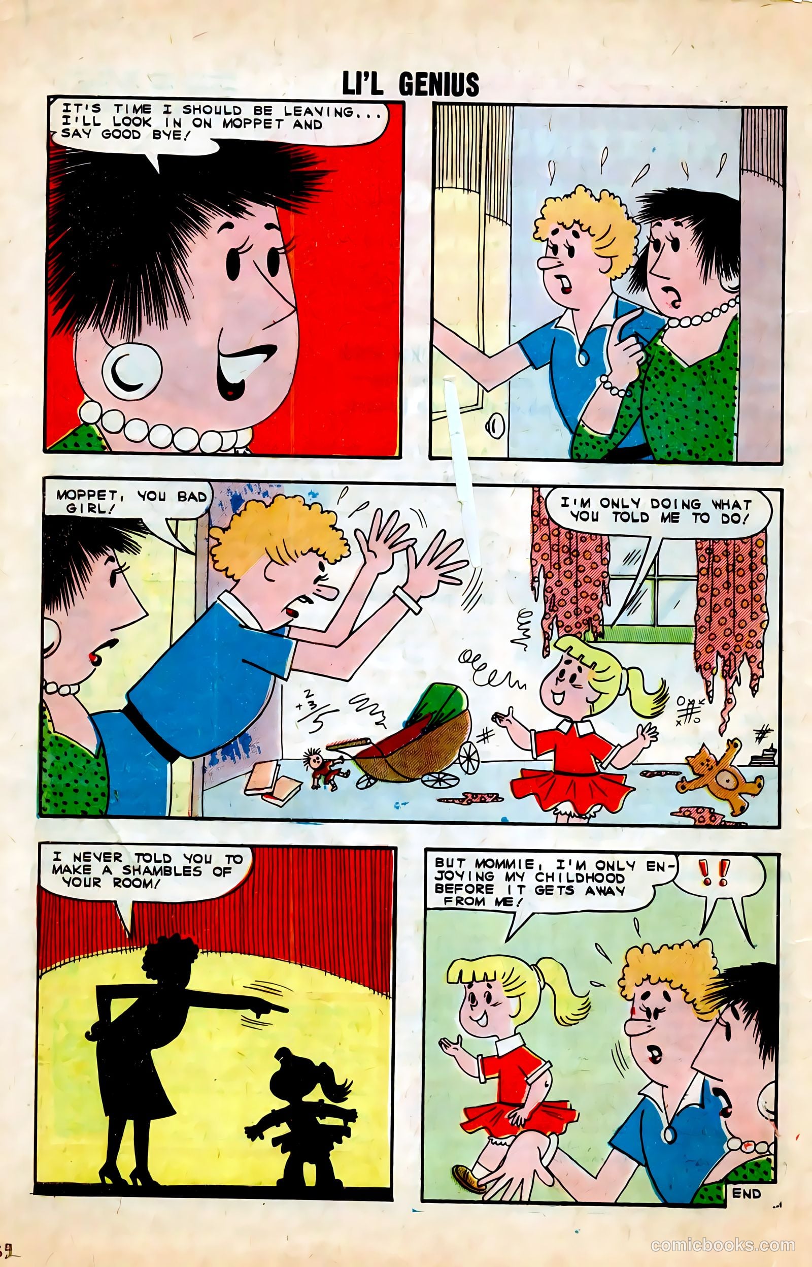 Li'l Genius #40 — page 32 of 34