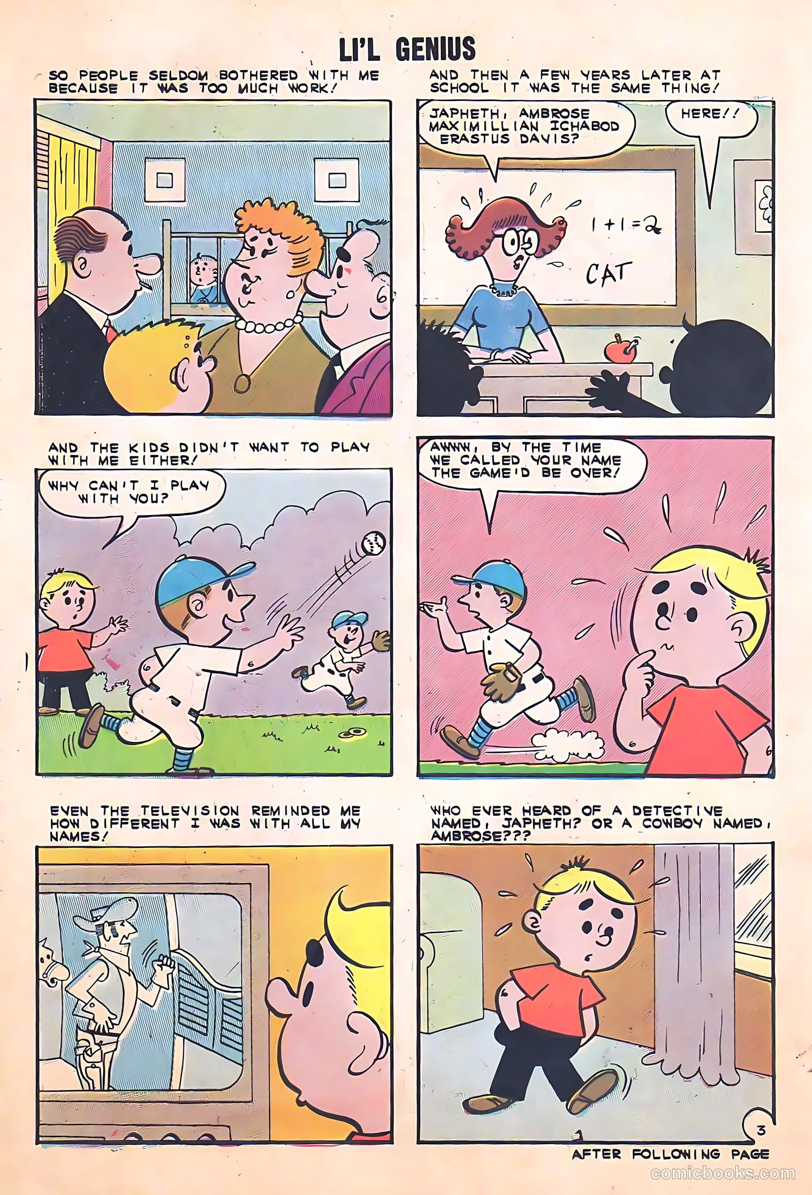 Li'l Genius #43 — page 30 of 36