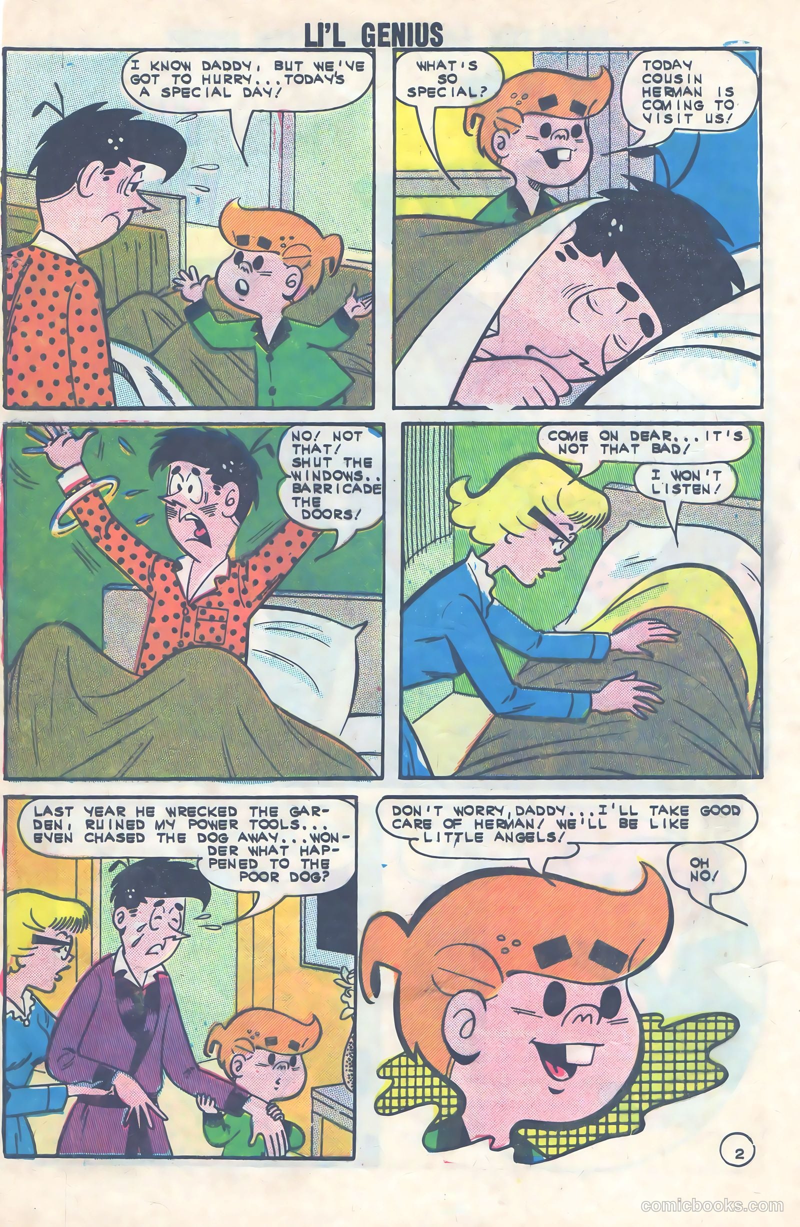 Li'l Genius #46 — page 4 of 36