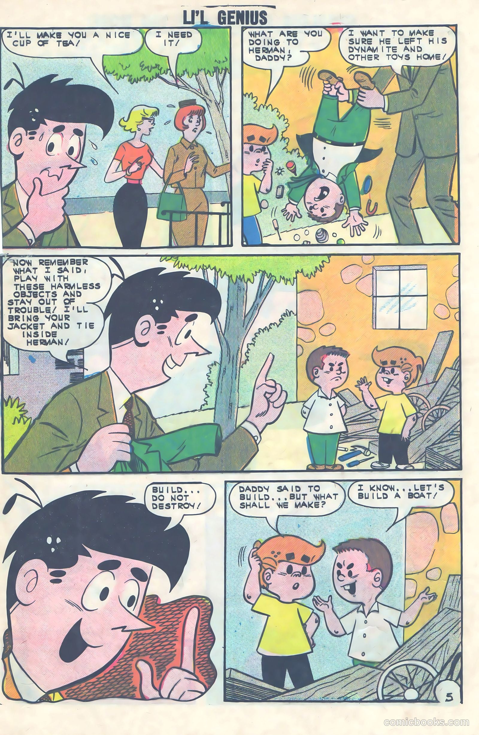 Li'l Genius #46 — page 8 of 36