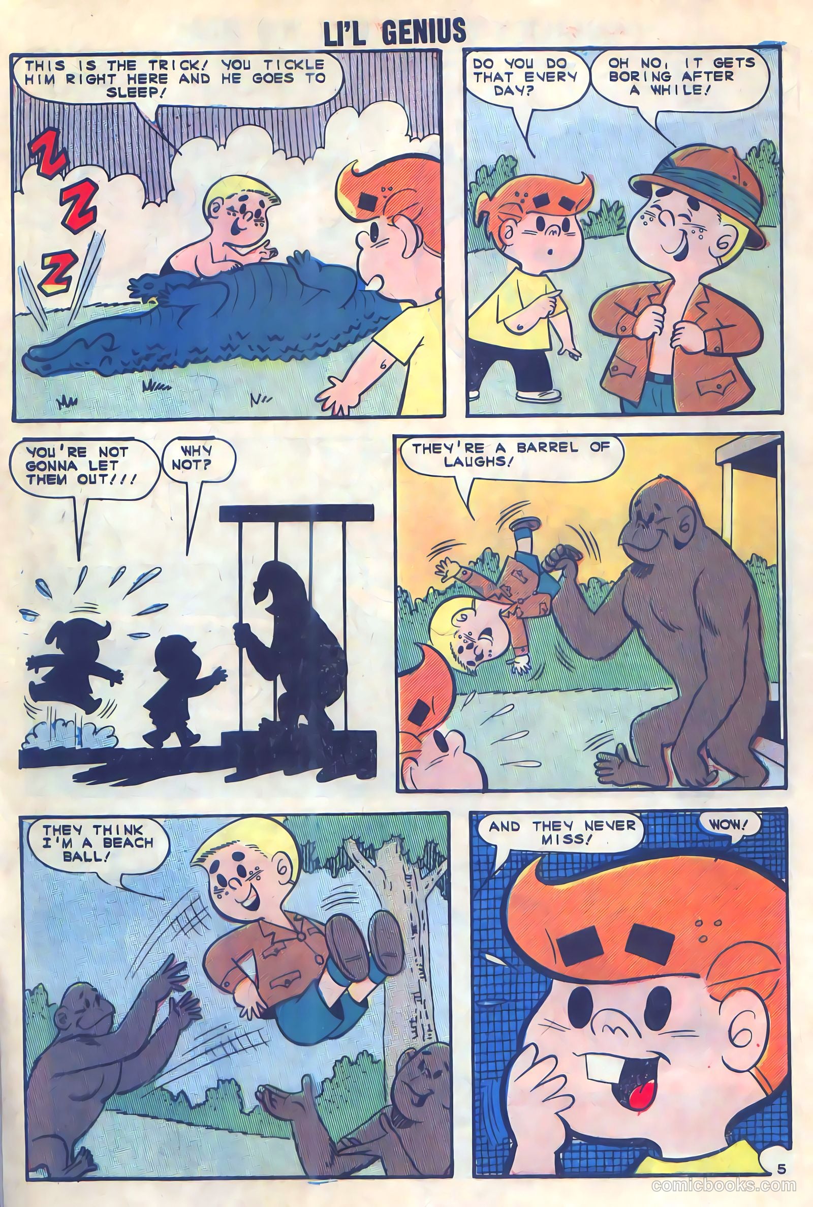 Li'l Genius #48 — page 8 of 36
