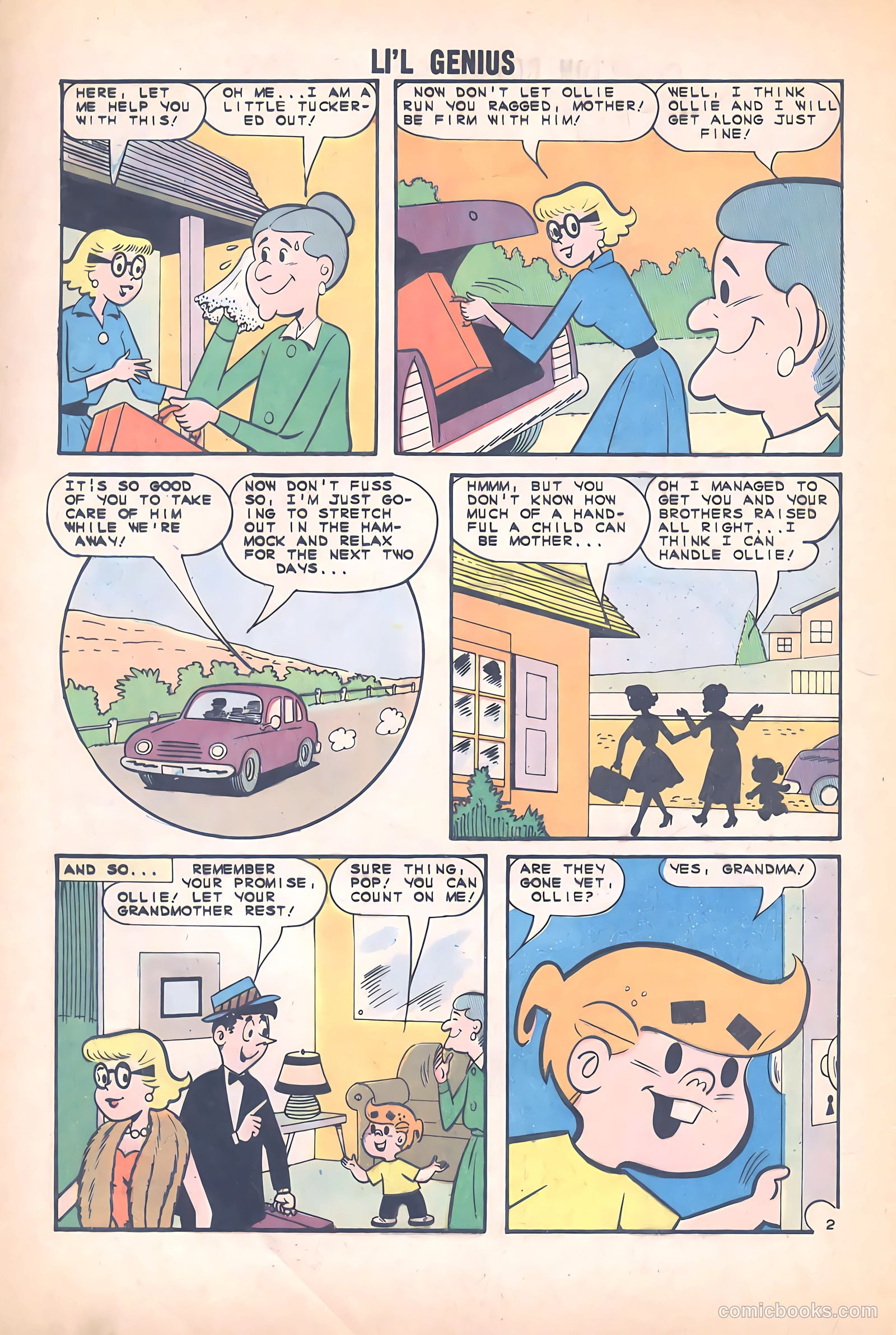 Li'l Genius #50 — page 4 of 36