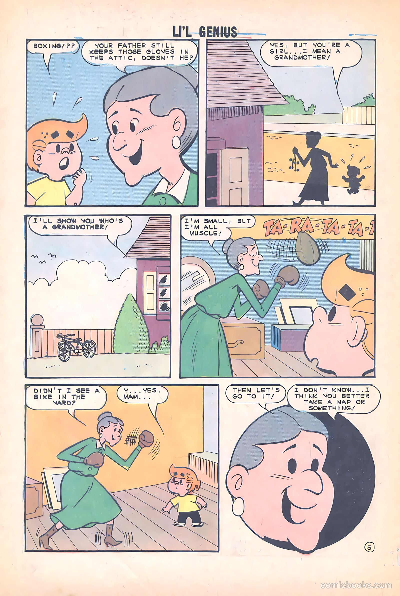 Li'l Genius #50 — page 8 of 36