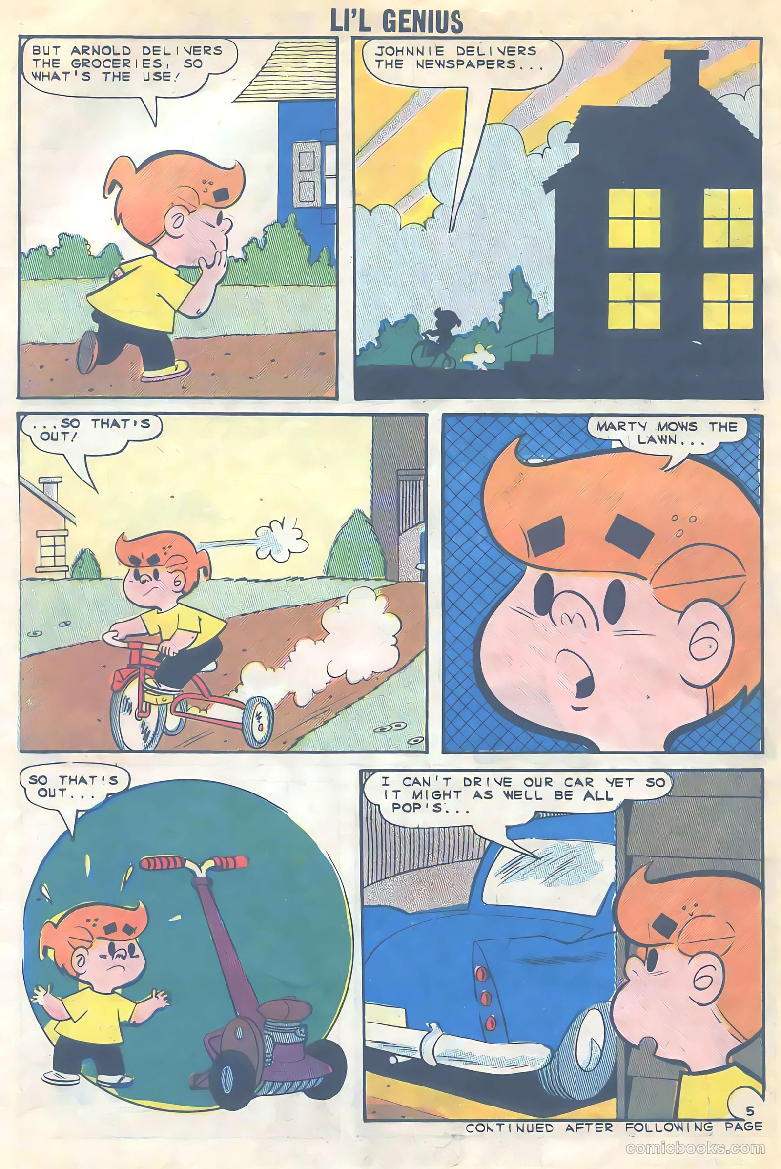 Li'l Genius #51 — page 30 of 36