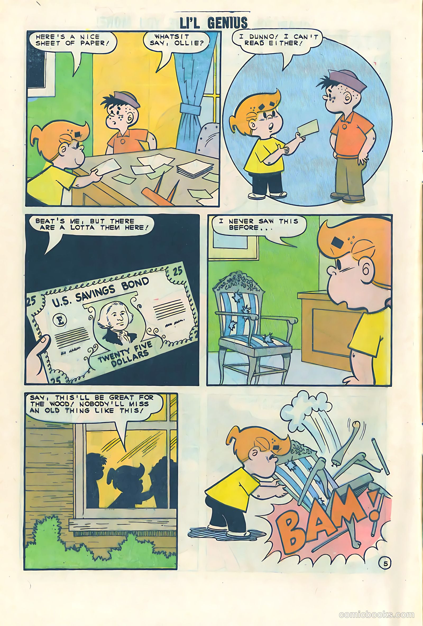 Li'l Genius #52 — page 8 of 36