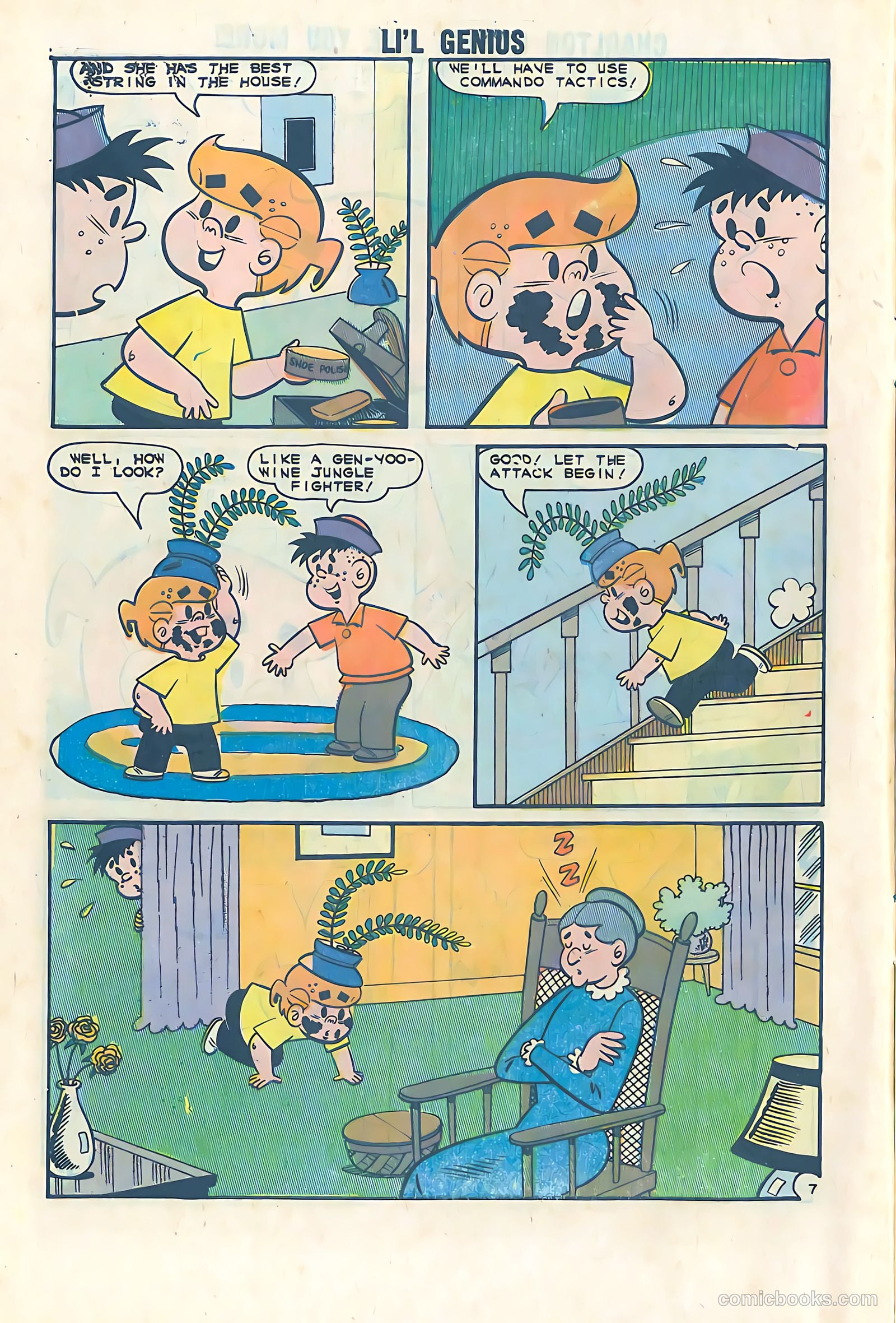 Li'l Genius #52 — page 10 of 36