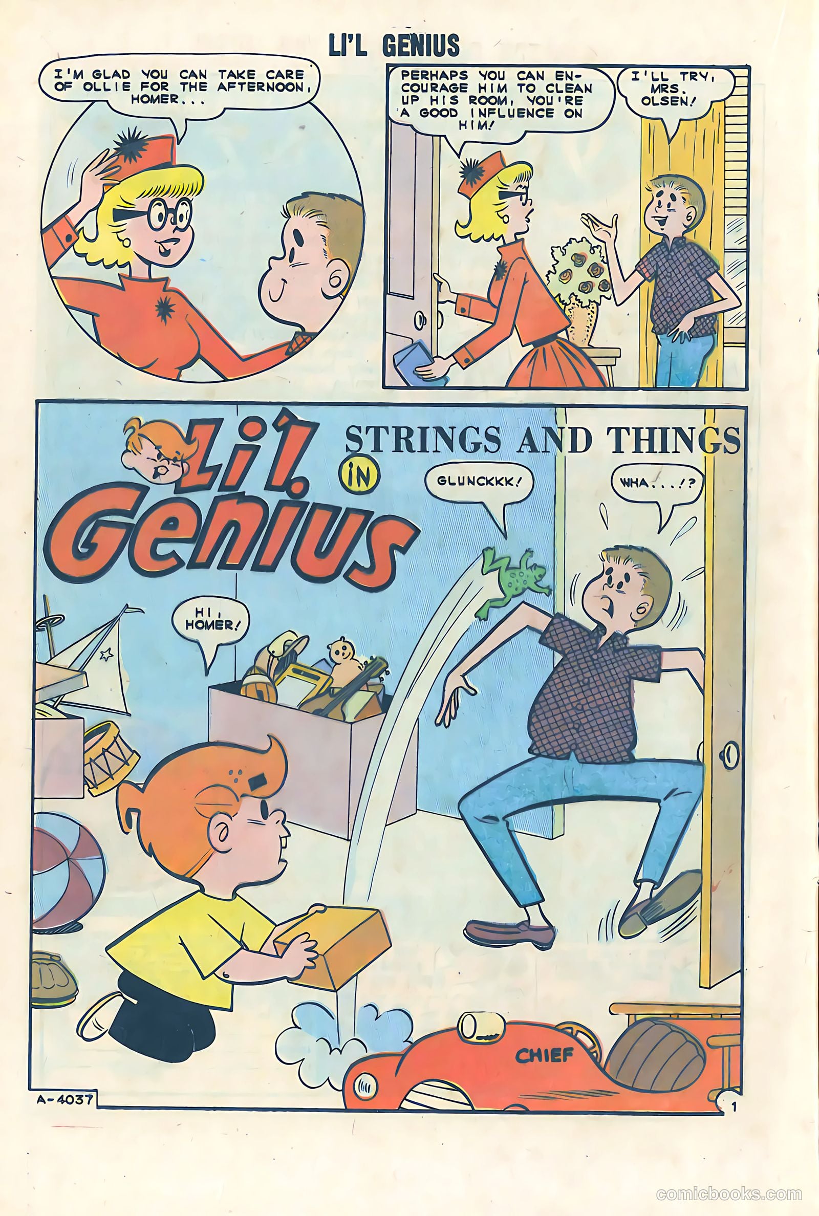 Li'l Genius #52 — page 16 of 36